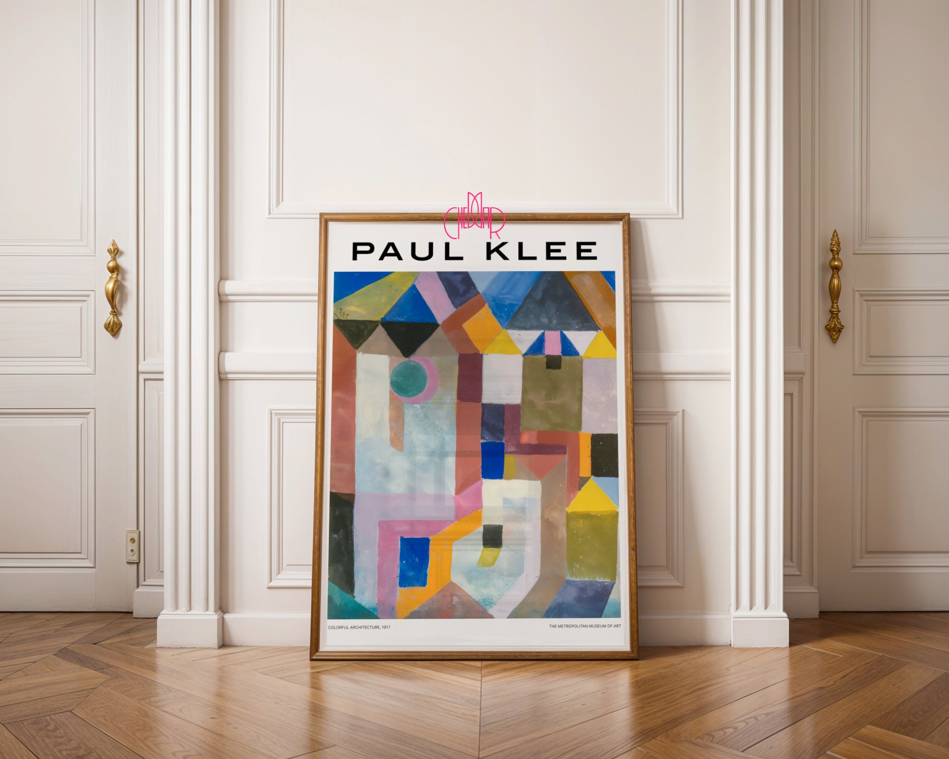 Paul Klee – Colorful Architecture (1917): Geometryczna Symfonia