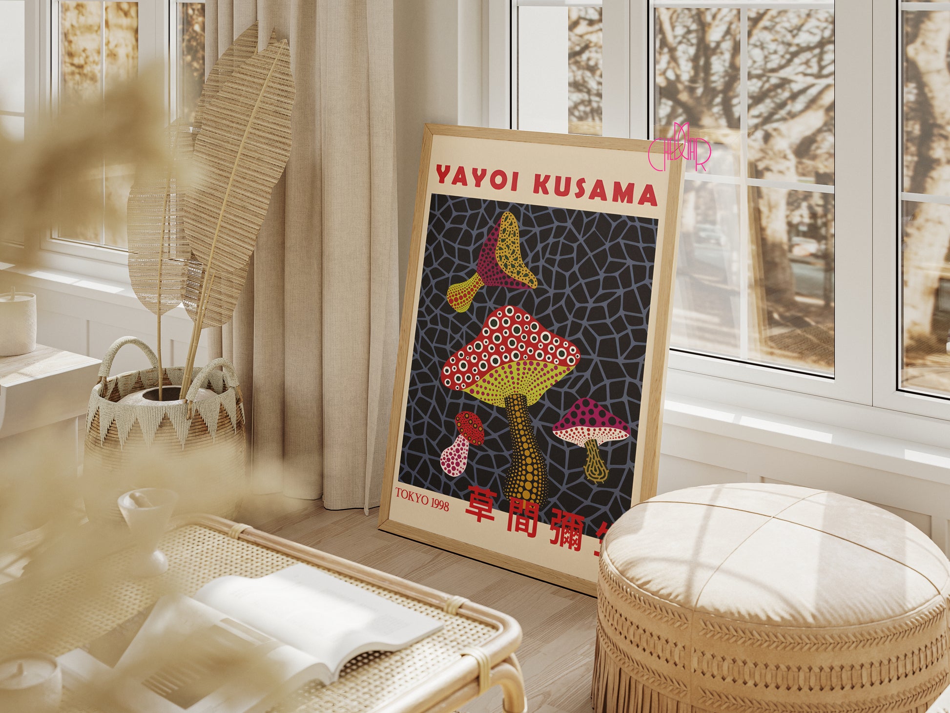 Yayoi Kusama – Mushrooms, Tokyo 1998