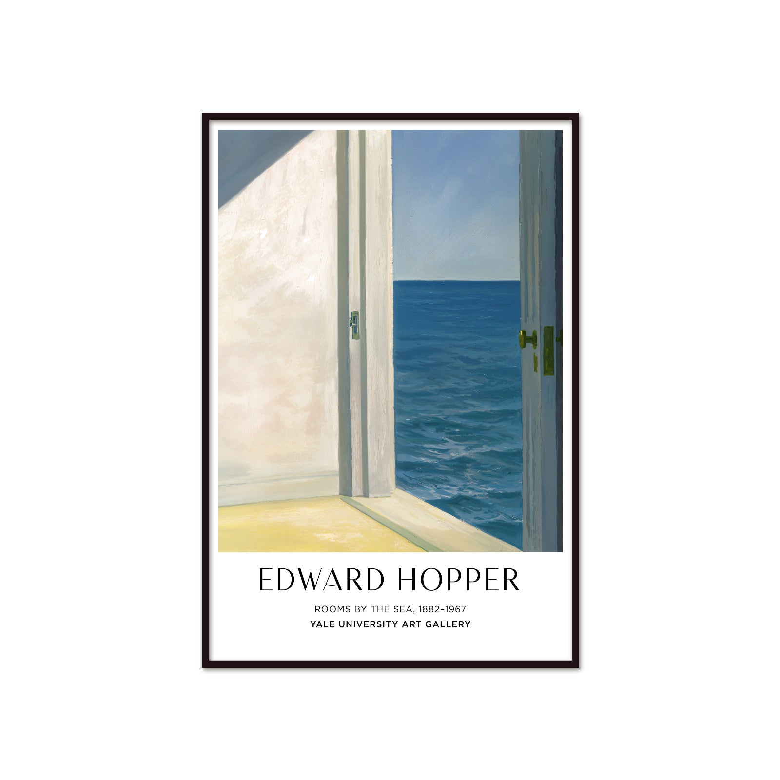 Edward Hopper – Rooms by the Sea (1951): Metafizyczny Spokój i Błękit Oceanu