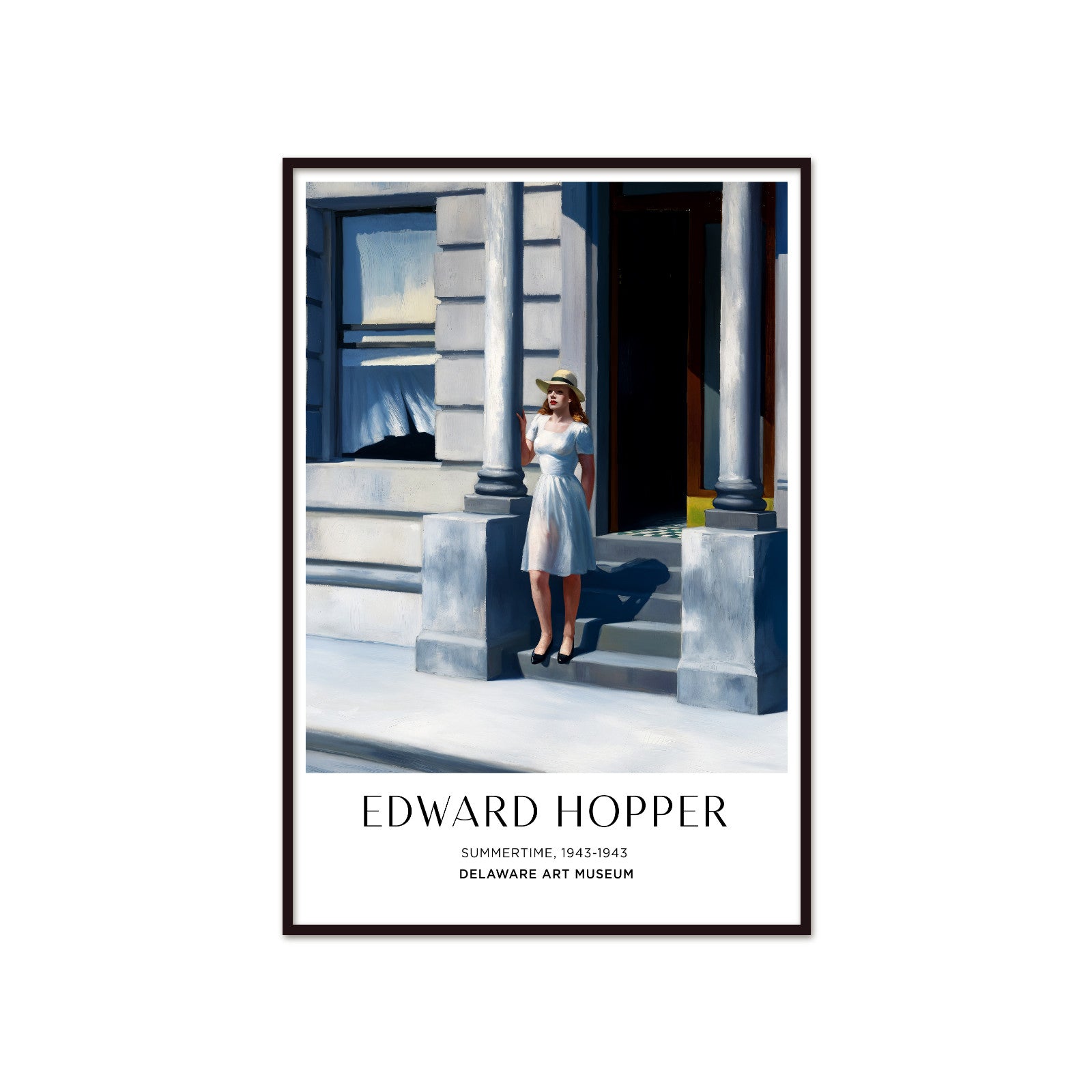 Edward Hopper – Summertime (1943): Miejski Blask i Letnie Wyczekiwanie