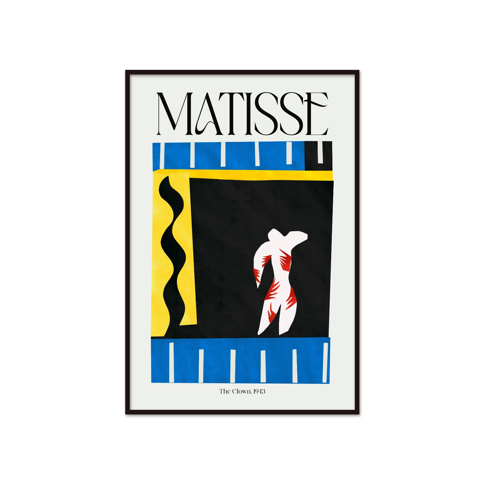 Matisse – The Clown 1943 | Plakat Galeryjny Jazz Cirque