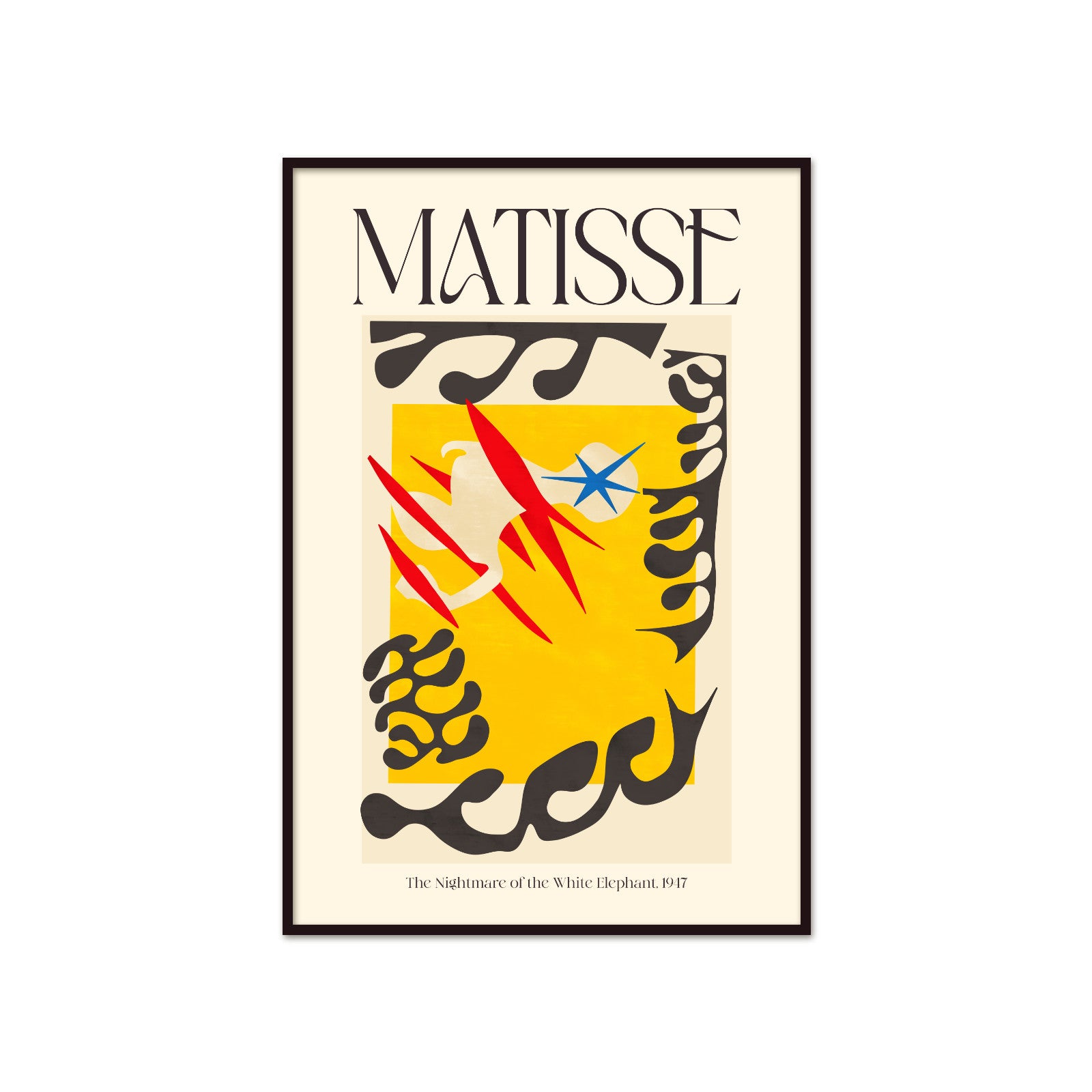 Matisse – Koszmar Białego Słonia (The Nightmare of the White Elephant) | Plakat Galeryjny Jazz