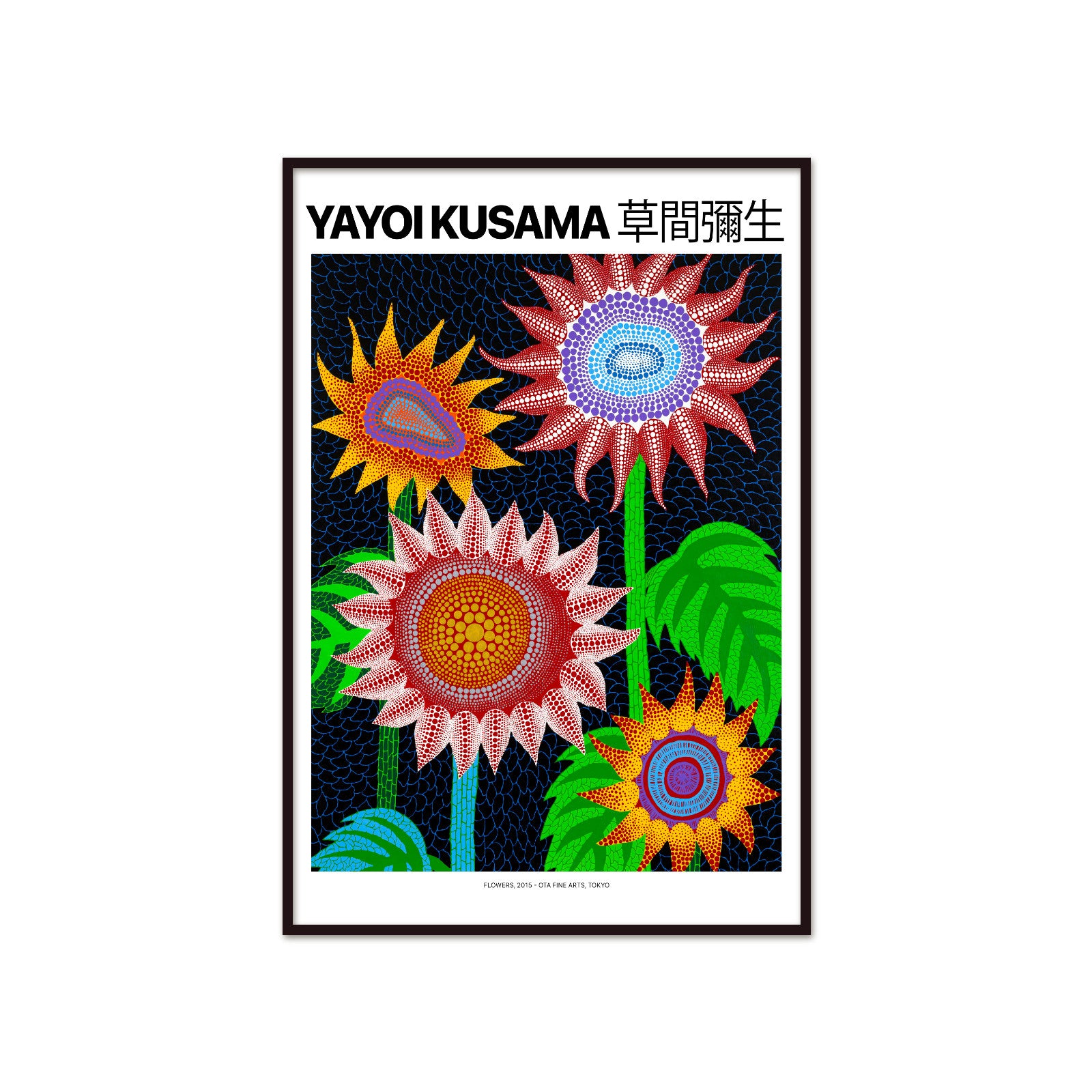 Yayoi Kusama – Flowers (2015): Egzotyczny Ogród Wyobraźni