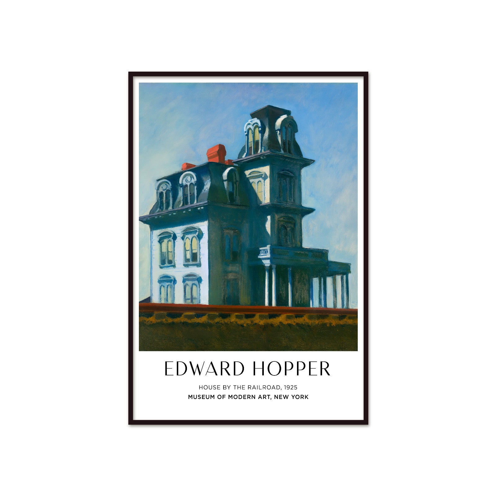 Edward Hopper – House by the Railroad (1925): Samotność i Architektoniczna Dusza