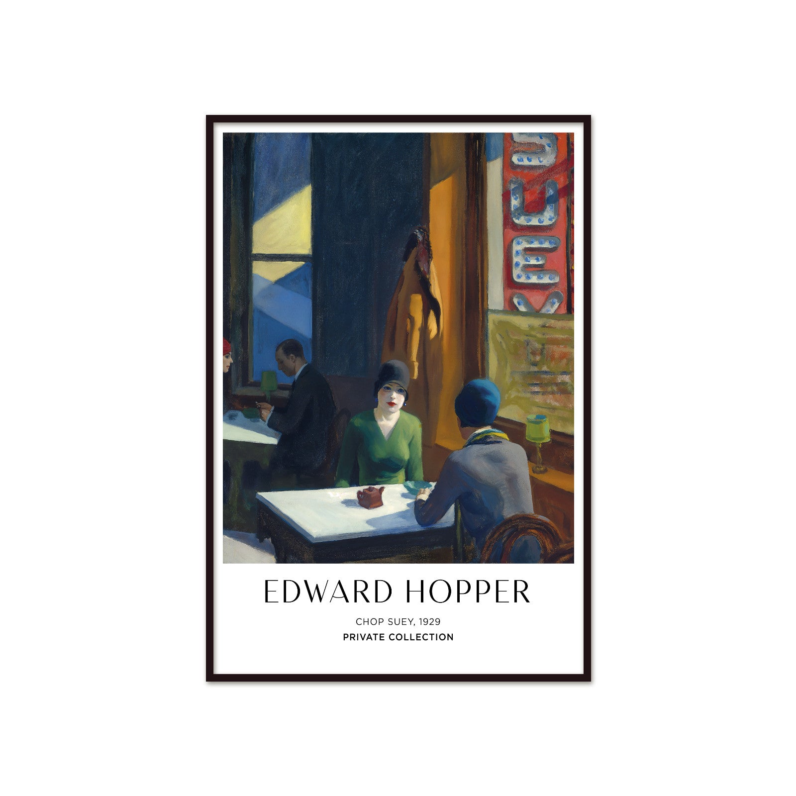 Edward Hopper – Chop Suey (1929): Kolory Nowego Jorku i Miejska Intymność