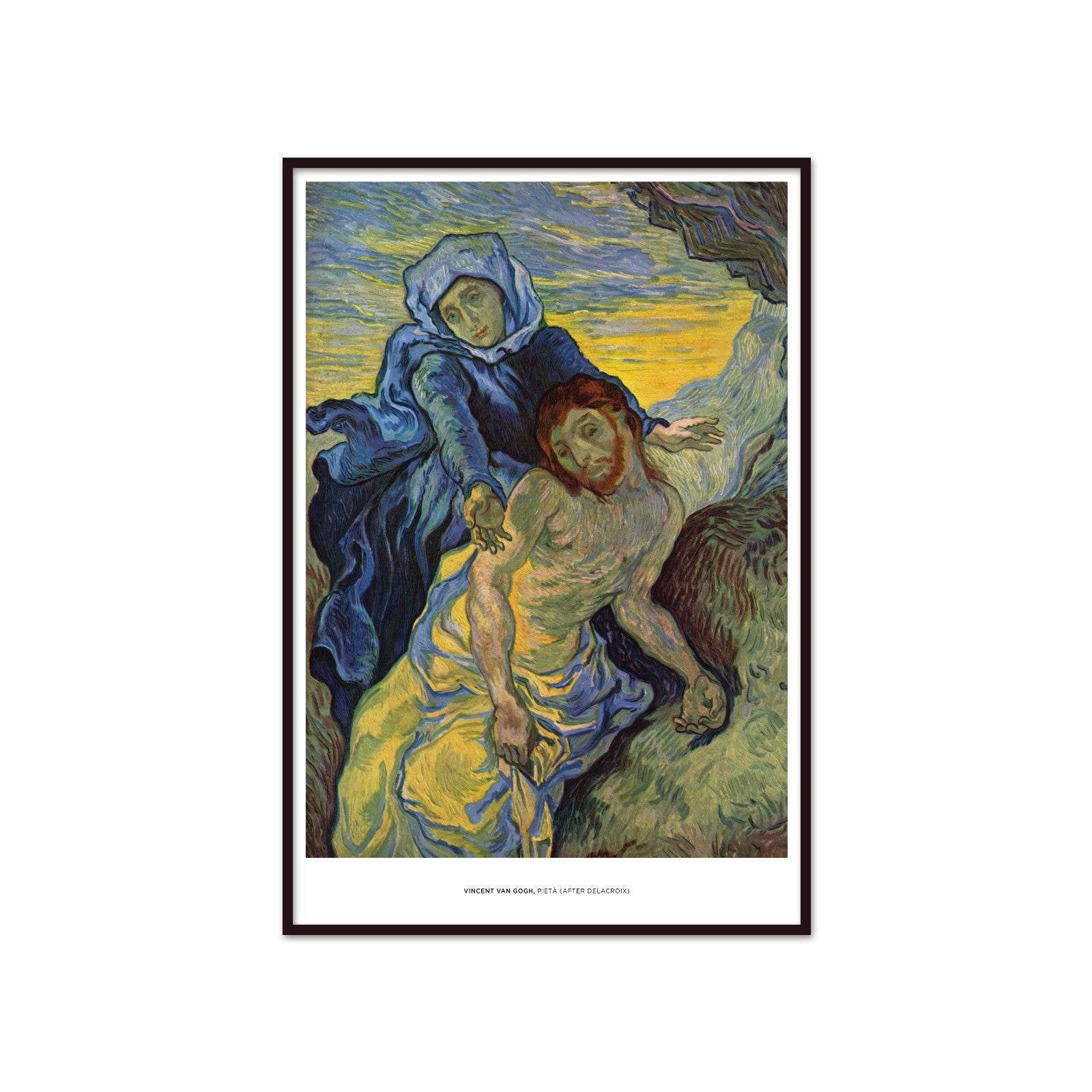 Vincent van Gogh – Pieta (After Delacroix)