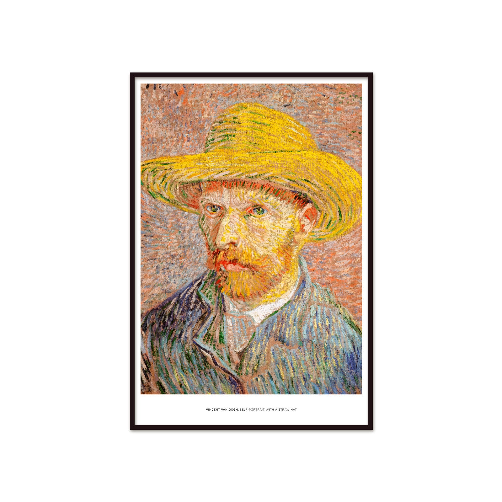 Emocja i Kolor – Autoportret w słomkowym kapeluszu (Vincent van Gogh, 1887)