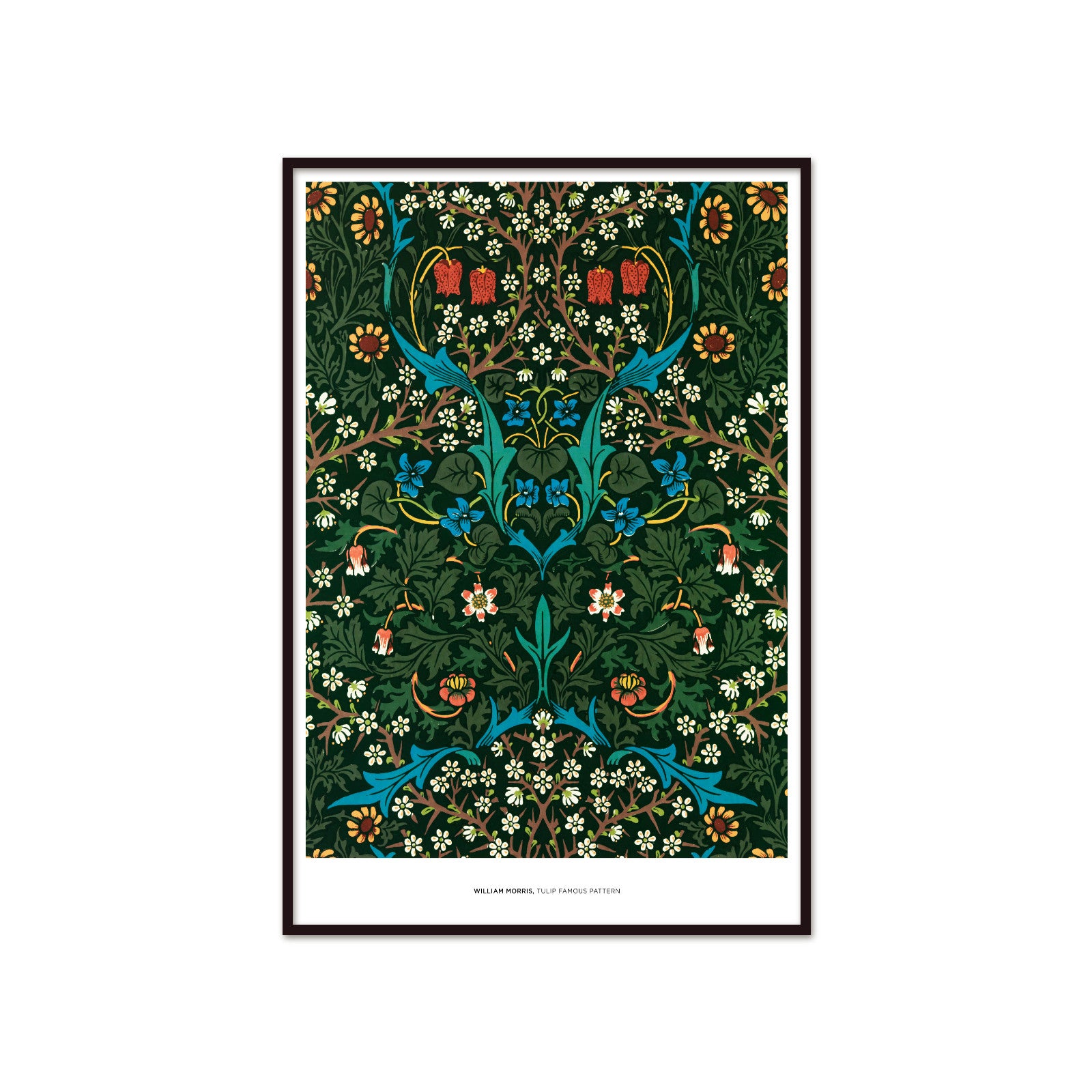 Klasyka Arts & Crafts – Wzór Tulip (William Morris, 1875