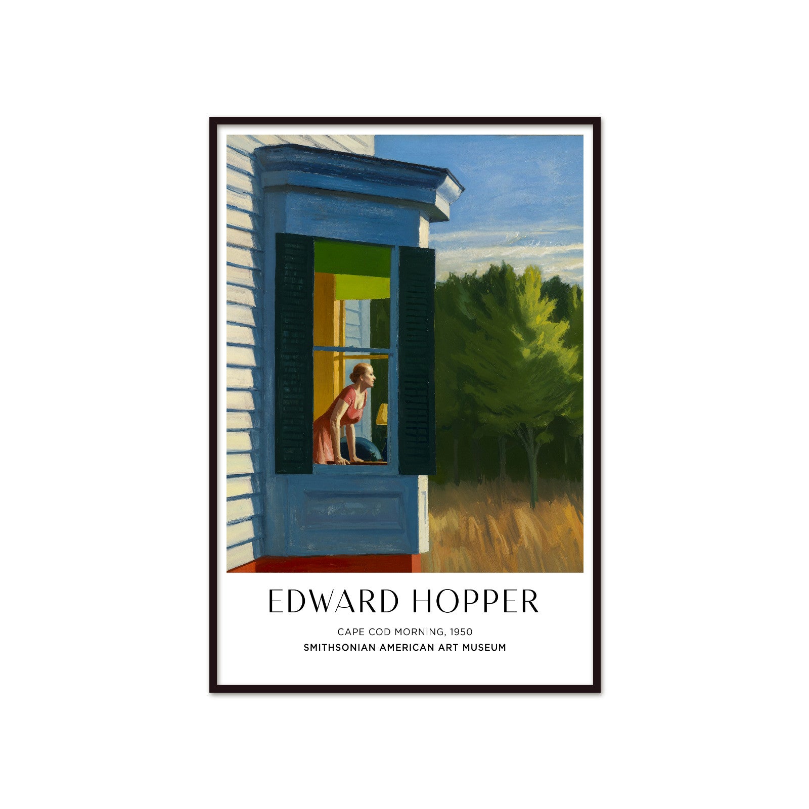 Edward Hopper – Cape Cod Morning (1950): Poranny Blask i Cisza Natury