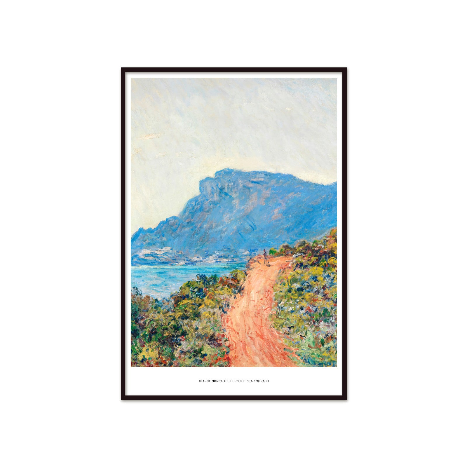 Słońce Riwiery – Droga Corniche koło Monako (Claude Monet, 1884)