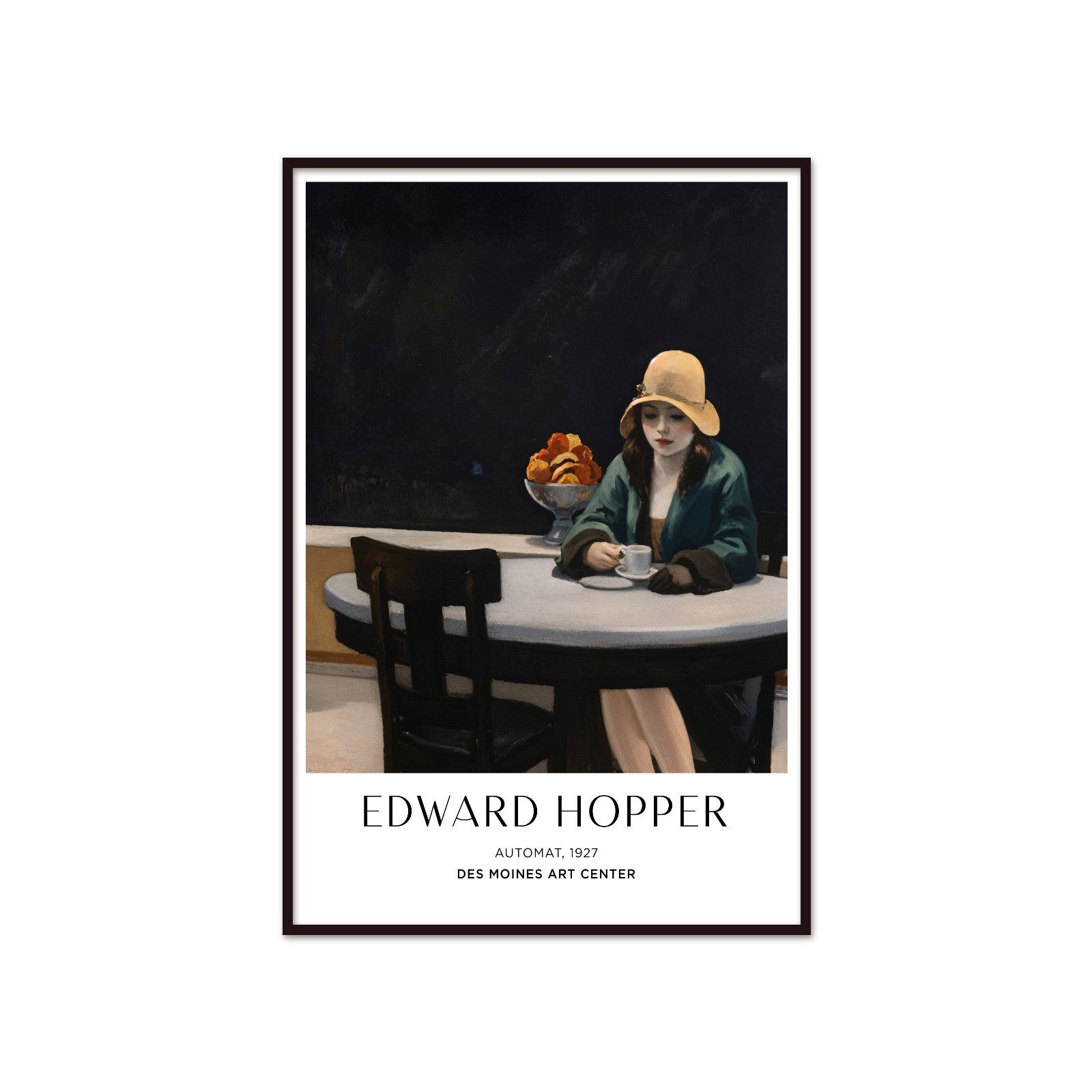 Edward Hopper – Automat (1927): Miejska Melancholia i Styl Art Déco