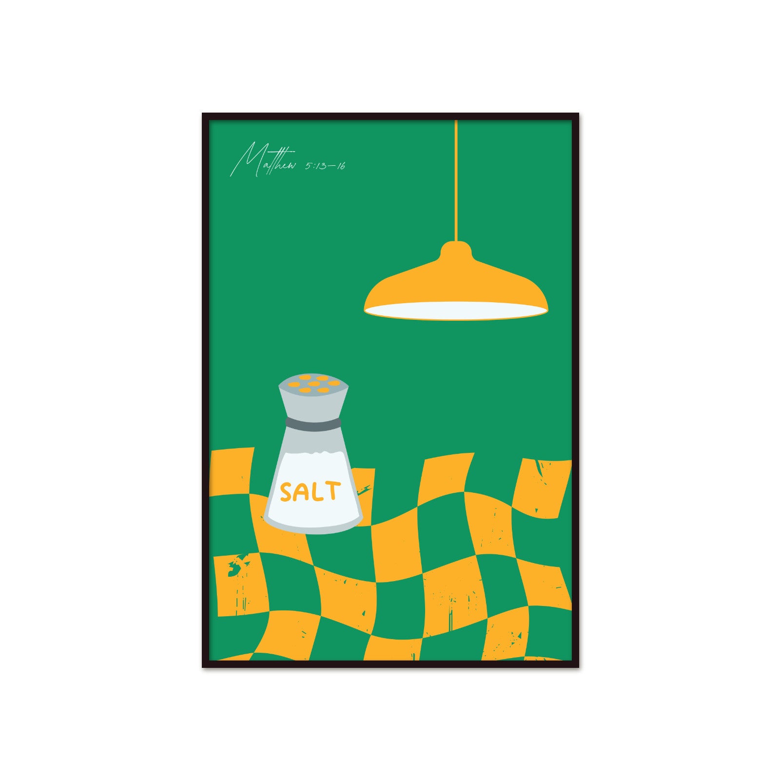 Salt & Light (Matthew 5:13-16): An Original Minimalist Graphic