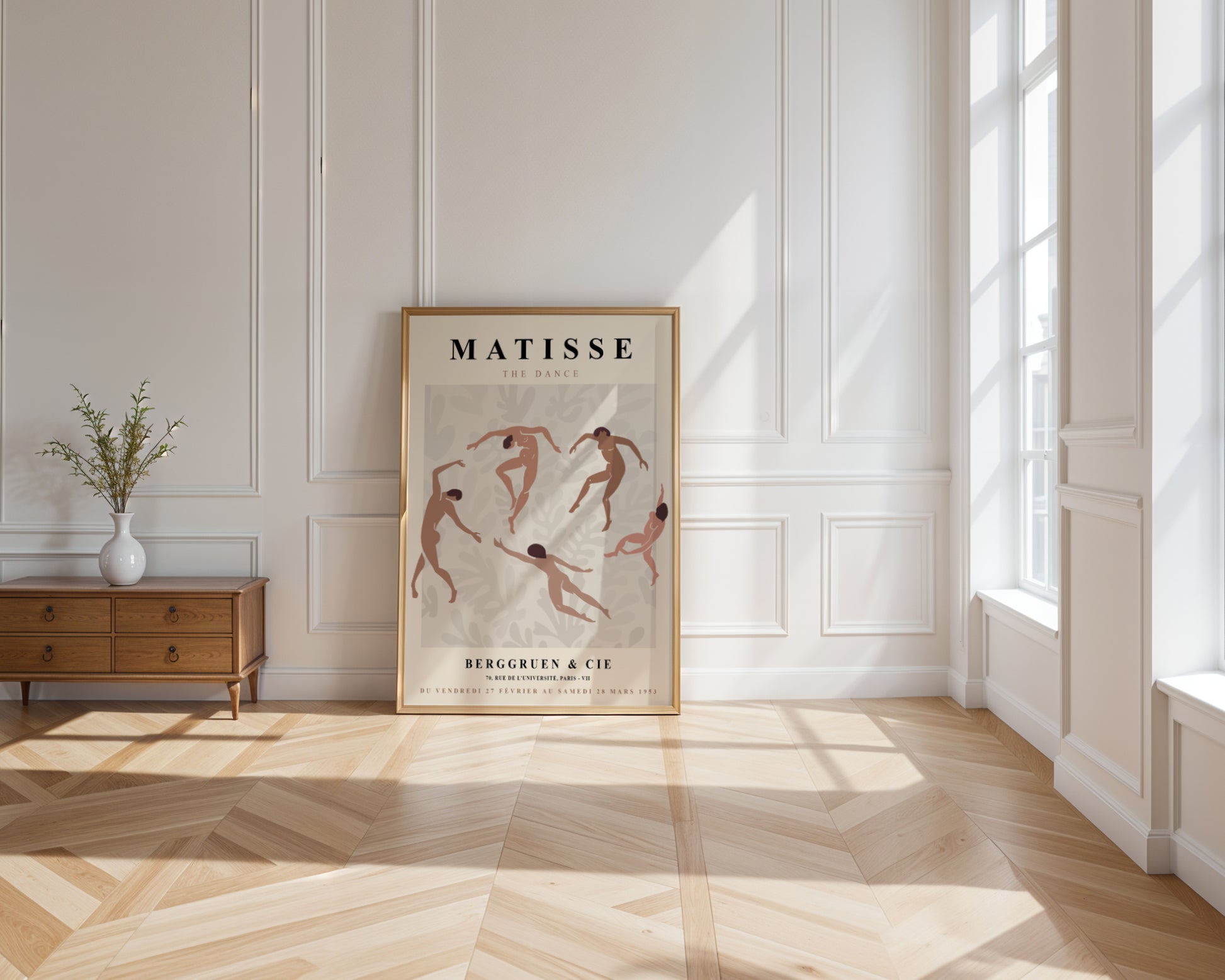 Henri Matisse: The Dance (La Danse) | Minimalist Exhibition Poster