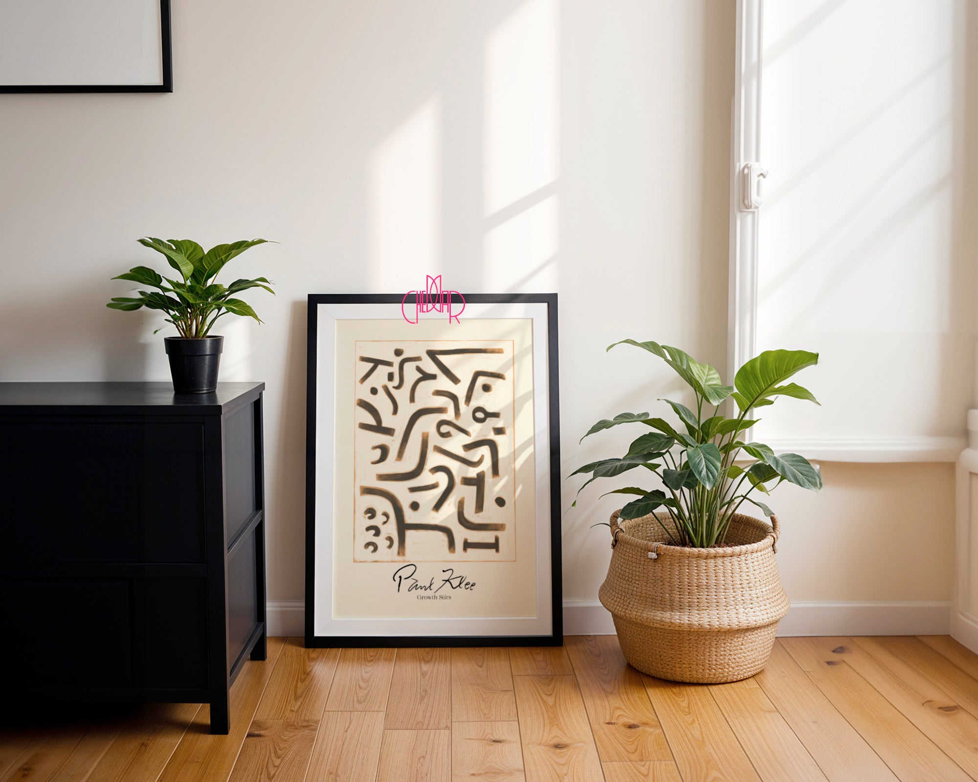 Linearne Przebudzenie: Growth Stirs – Paul Klee, Expressionist Abstract