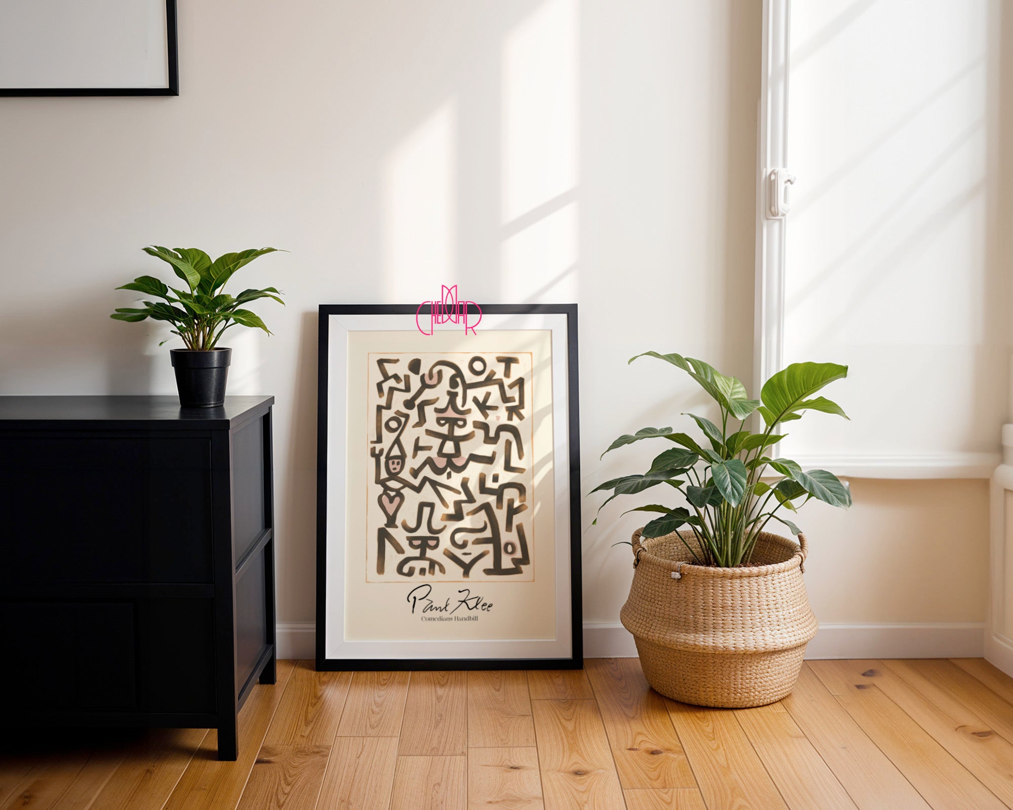 Figuratywny Labirynt: Comedians Handbill – Paul Klee, Avant-Garde Abstract