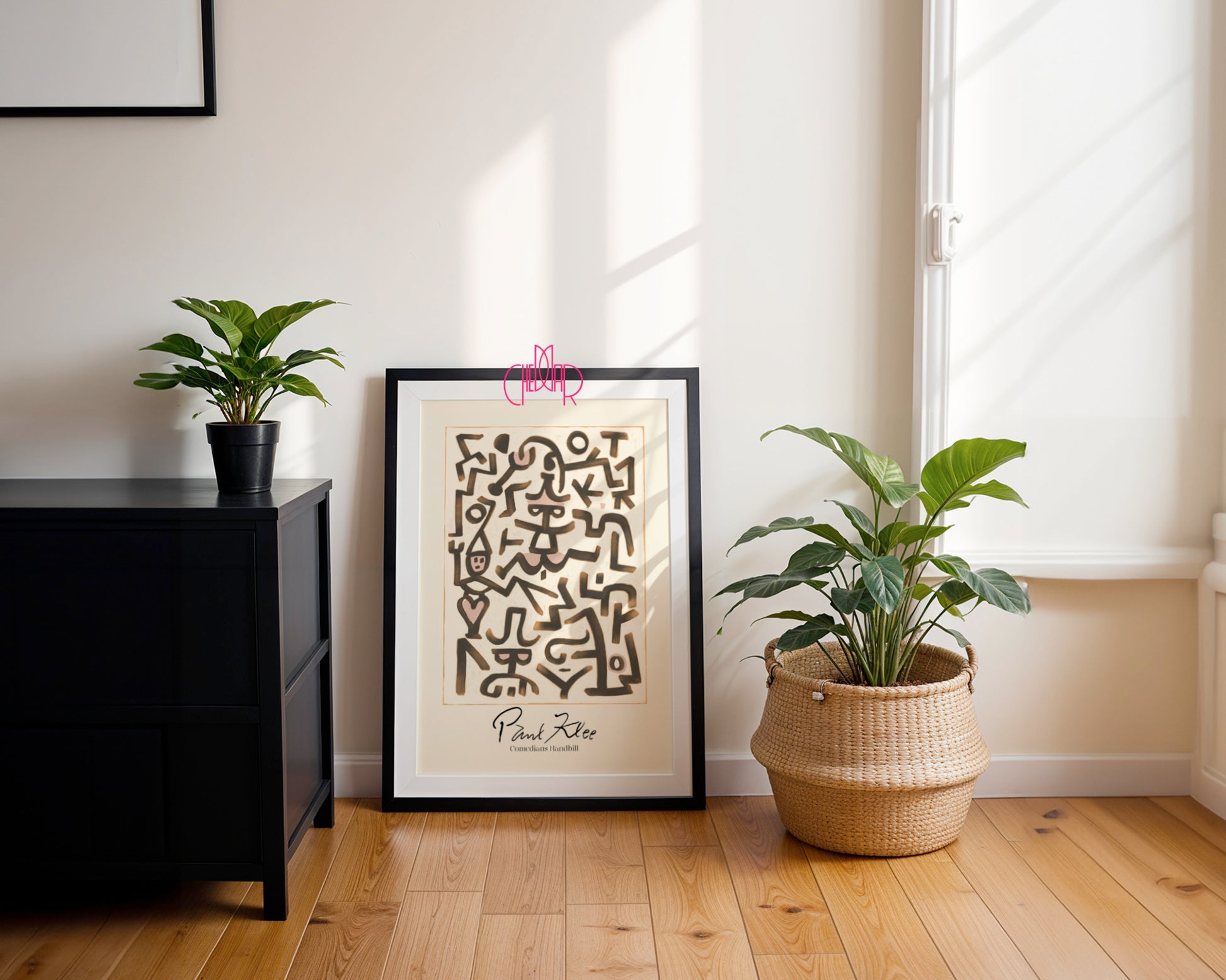 Figuratywny Labirynt: Comedians Handbill – Paul Klee, Avant-Garde Abstract