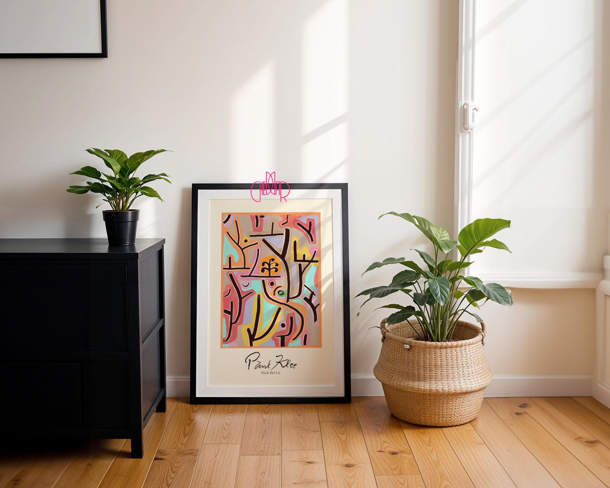 Ogród Wyobraźni: Park Bei Lu – Paul Klee, Vibrant Abstract Expressionism