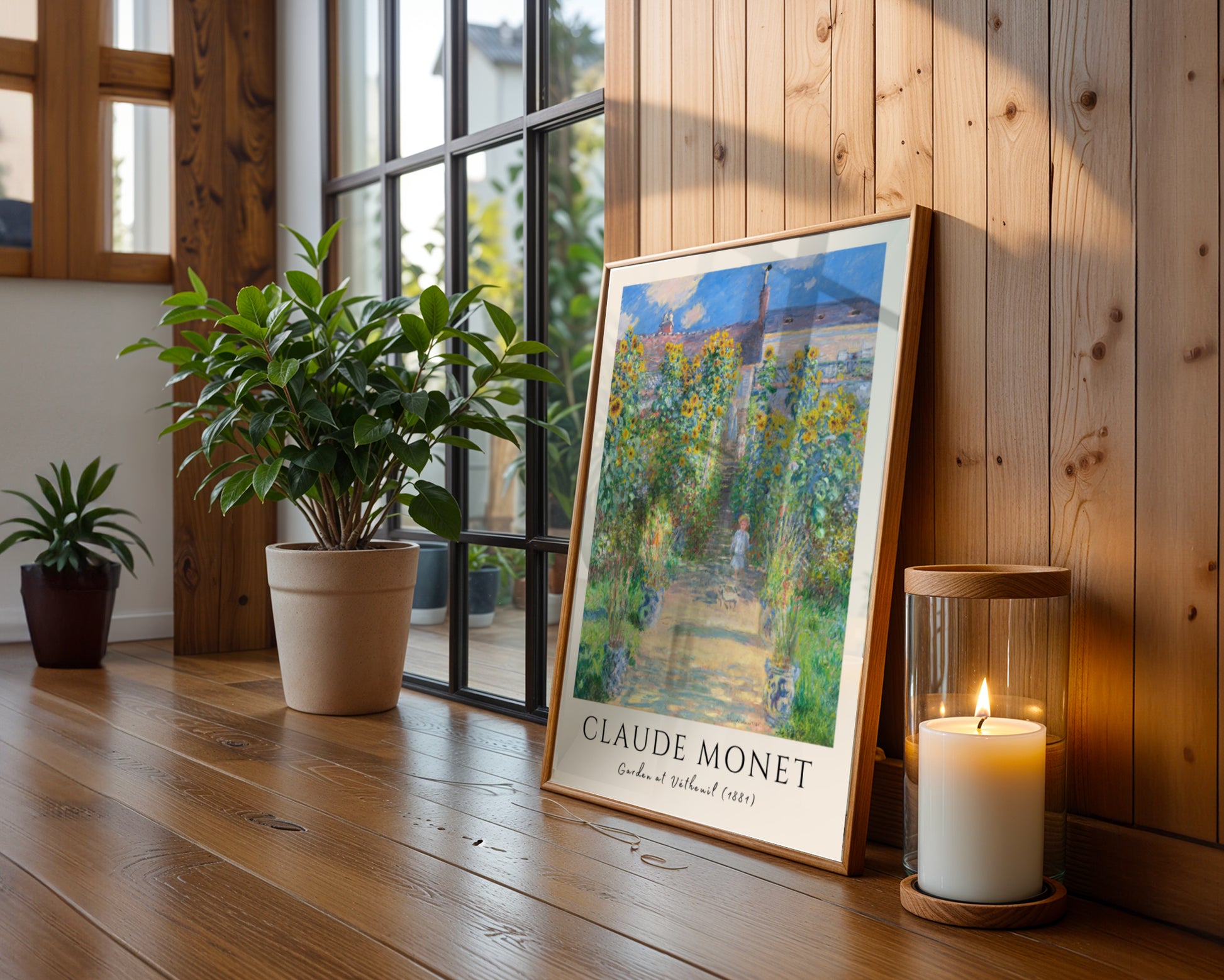 Claude Monet – Garden at Vétheuil