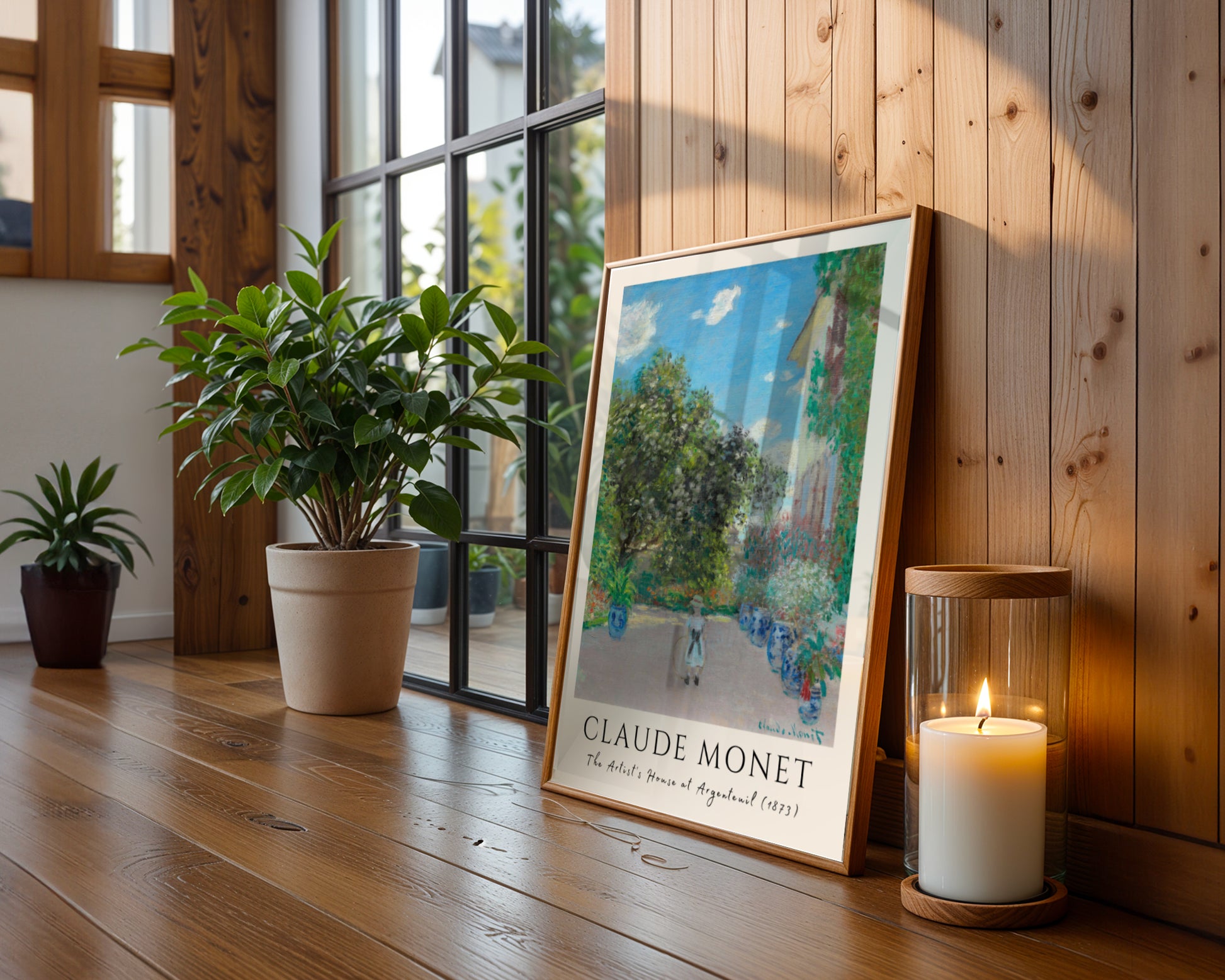 Claude Monet – The Artist’s House at Argenteuil