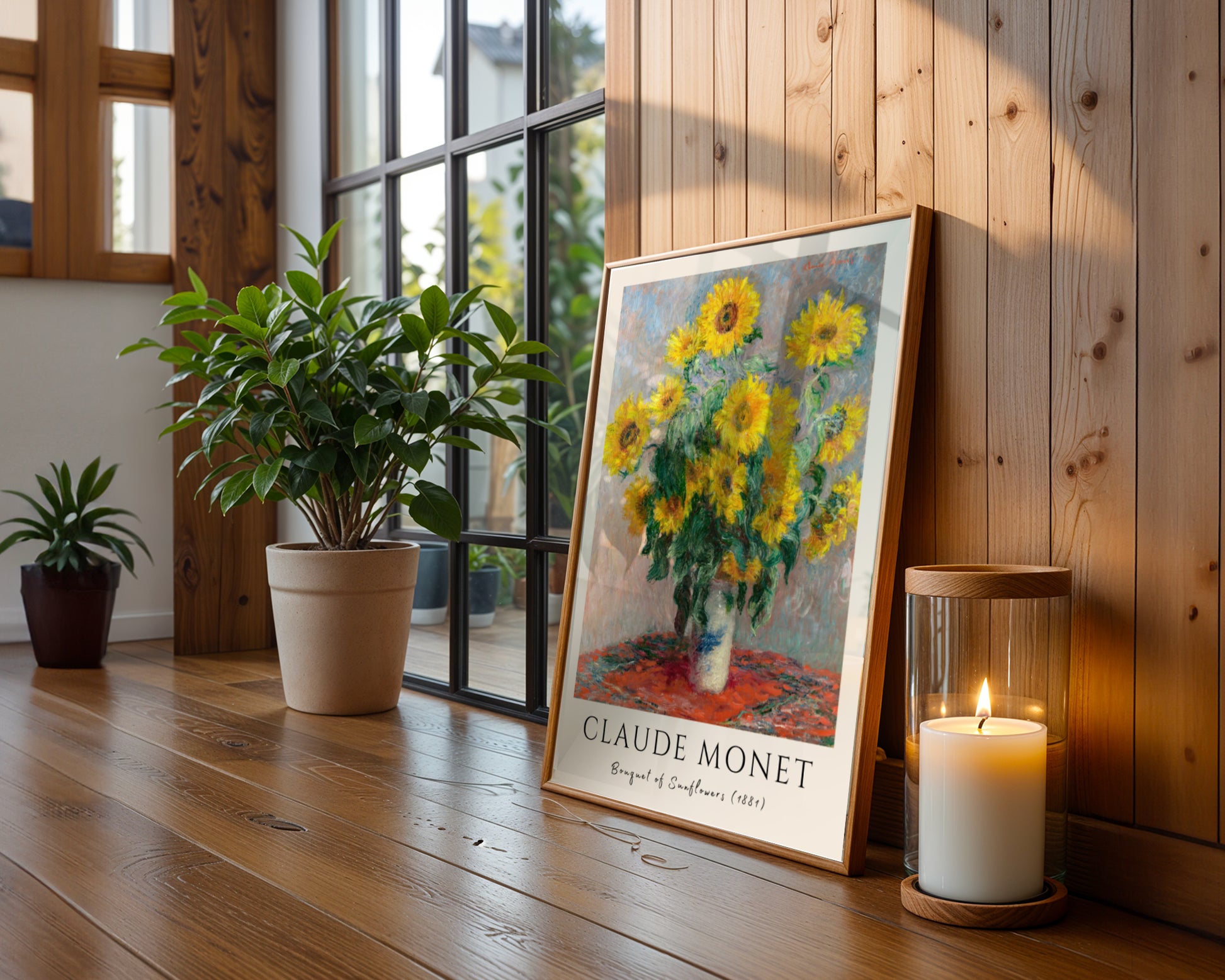 Claude Monet – Bouquet of Sunflowers