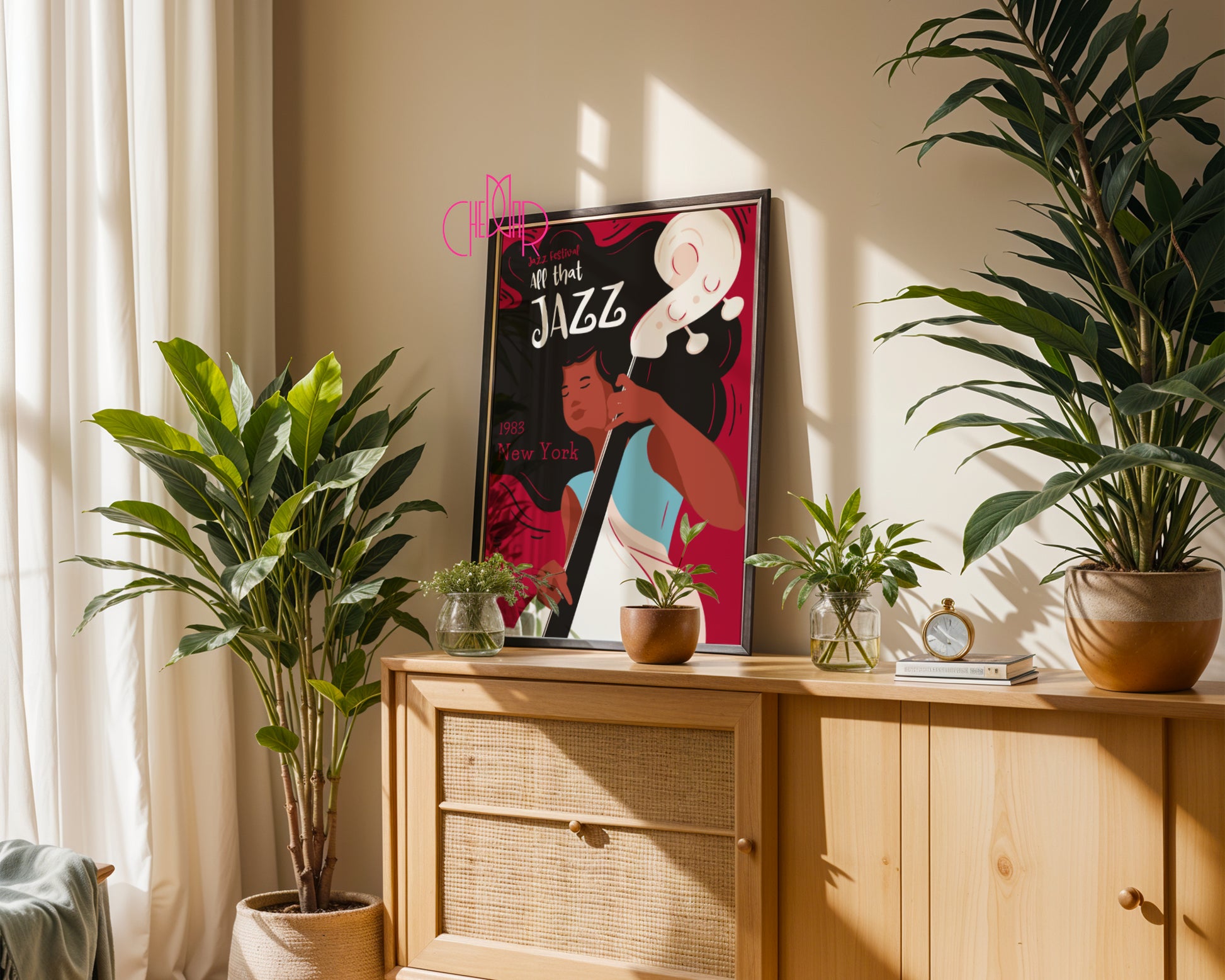 Plakat muzyczny All That Jazz Festiwal Jazzowy Nowy York 1983