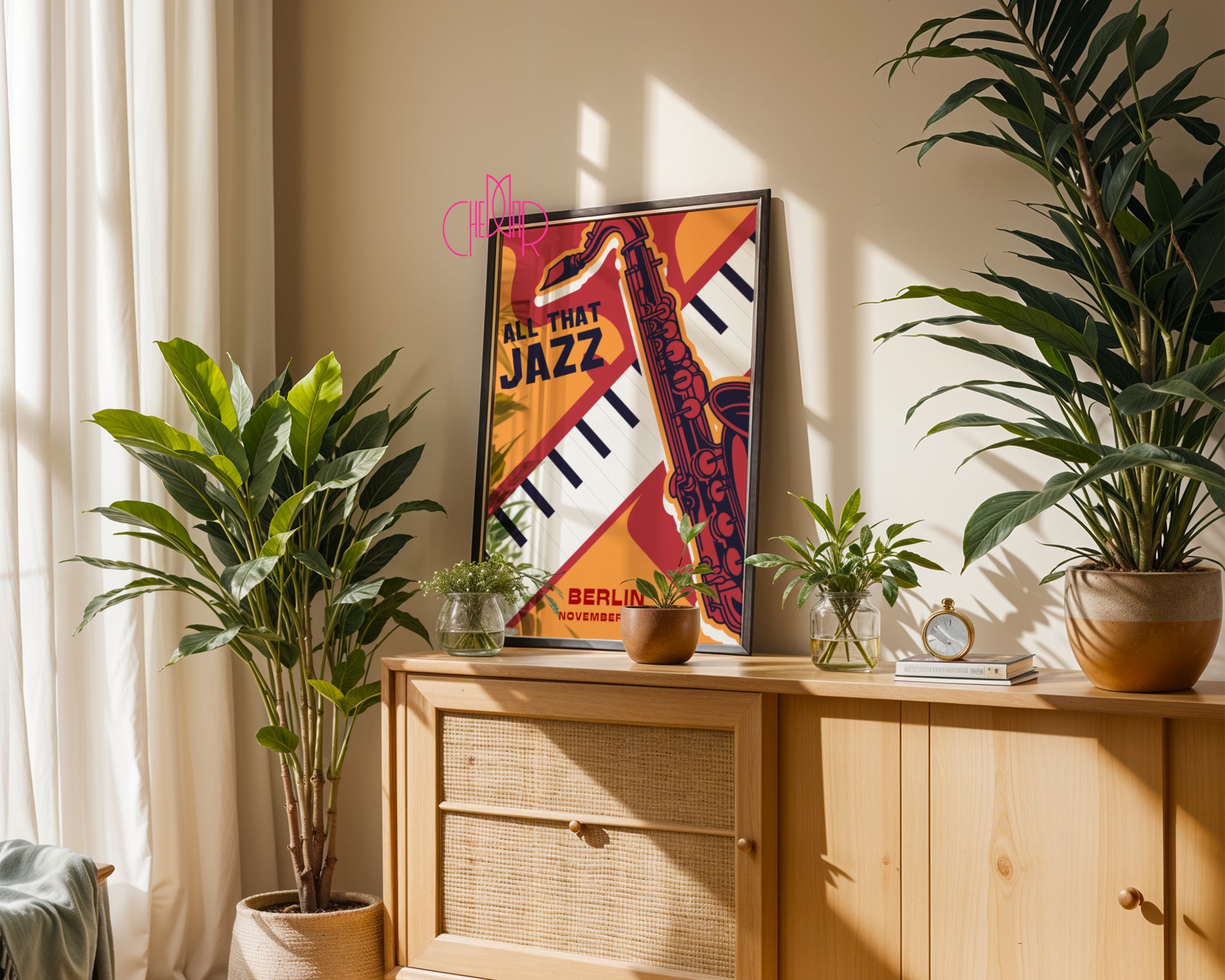 Plakat muzyczny z serii All That Jazz, Berlin 1976