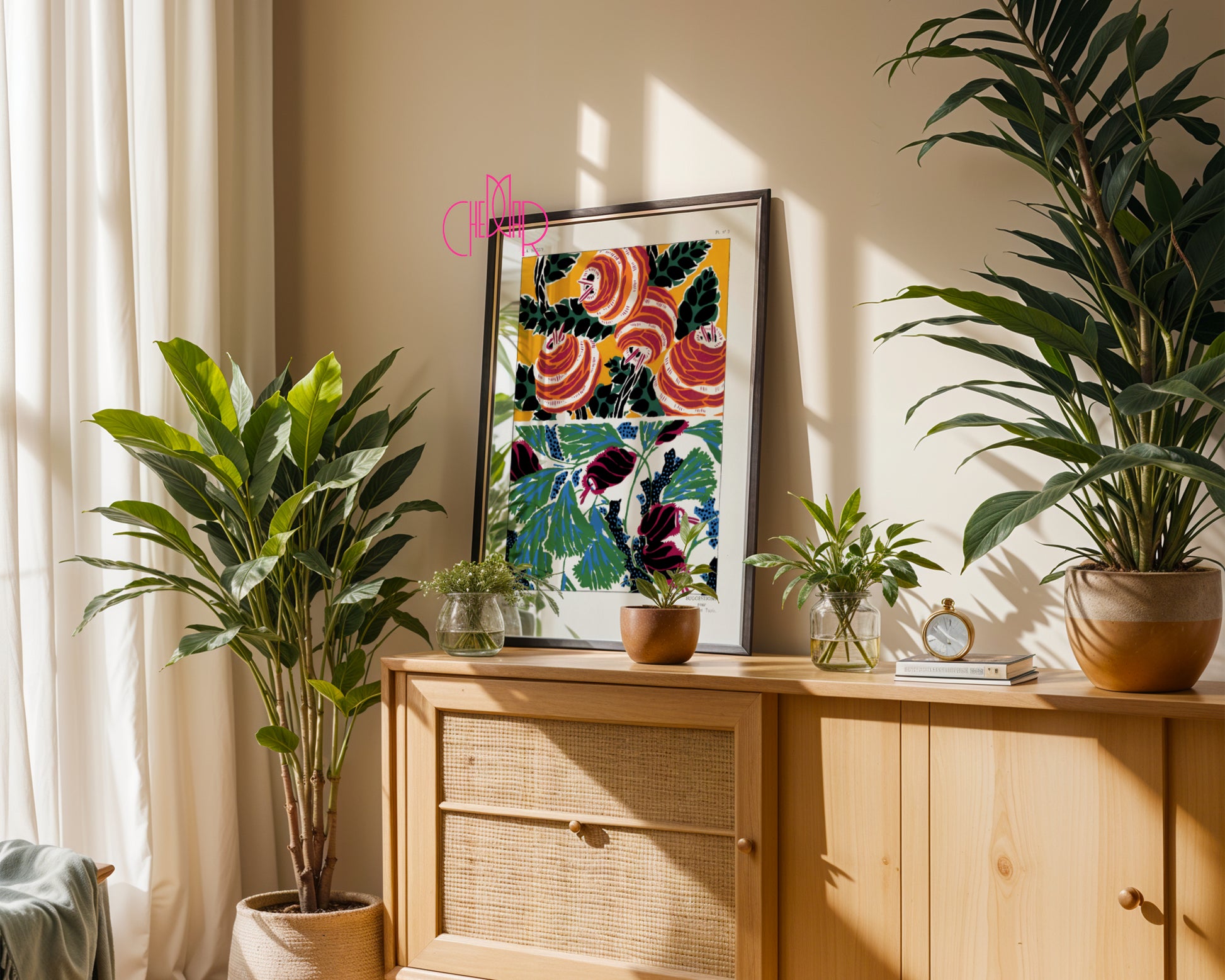 E.A. Séguy: Vintage Textile & Floral Study