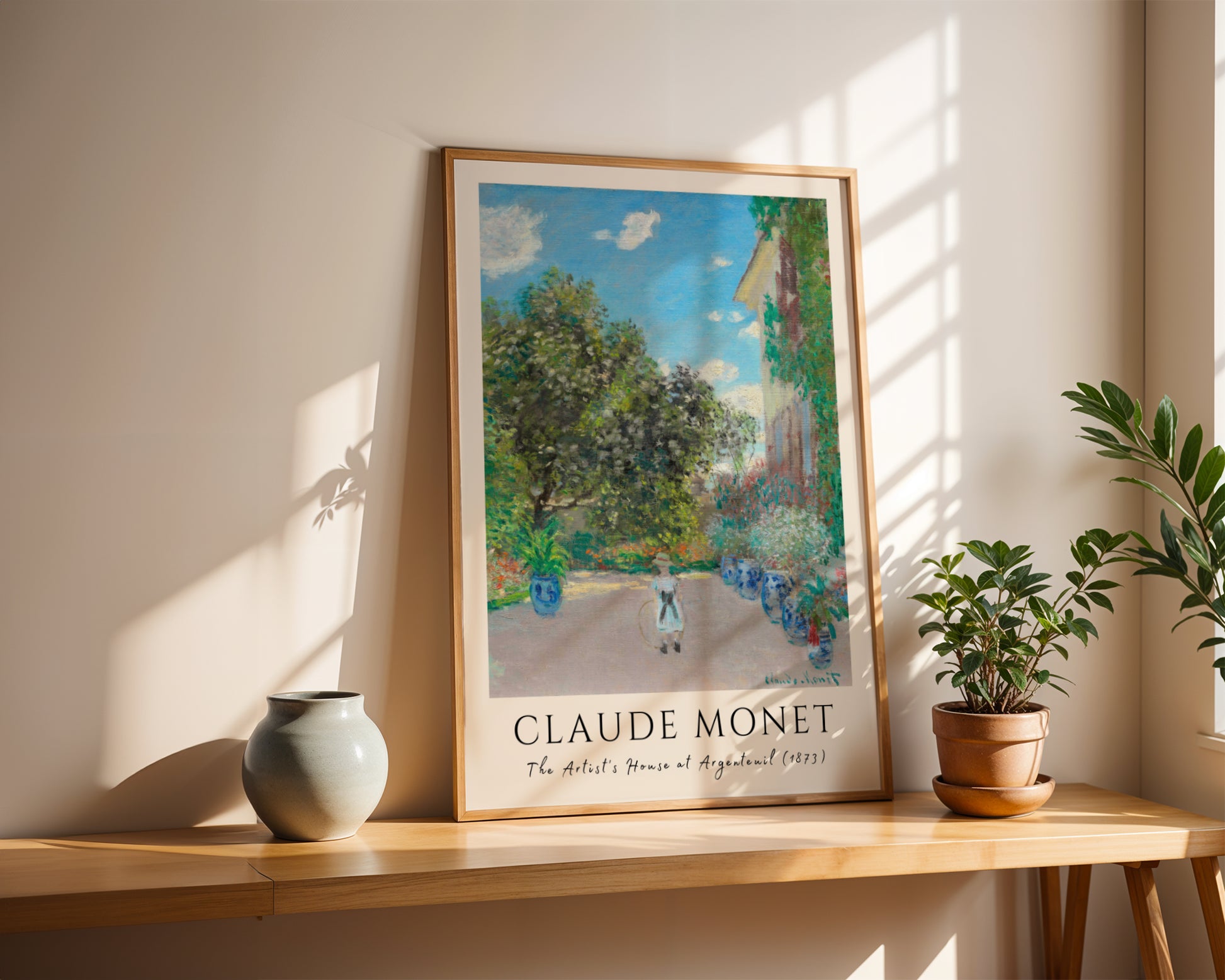 Claude Monet – The Artist’s House at Argenteuil