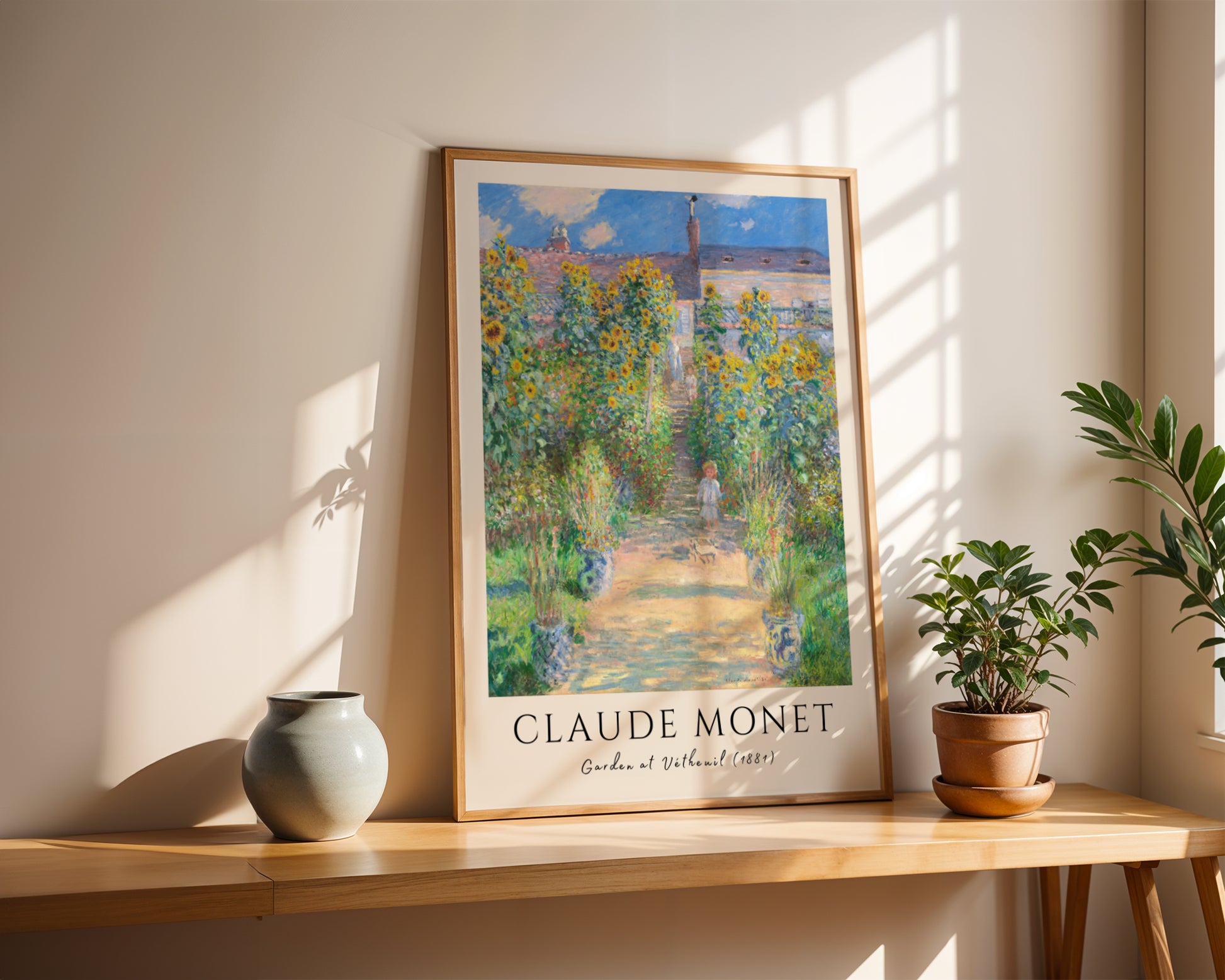 Claude Monet – Garden at Vétheuil