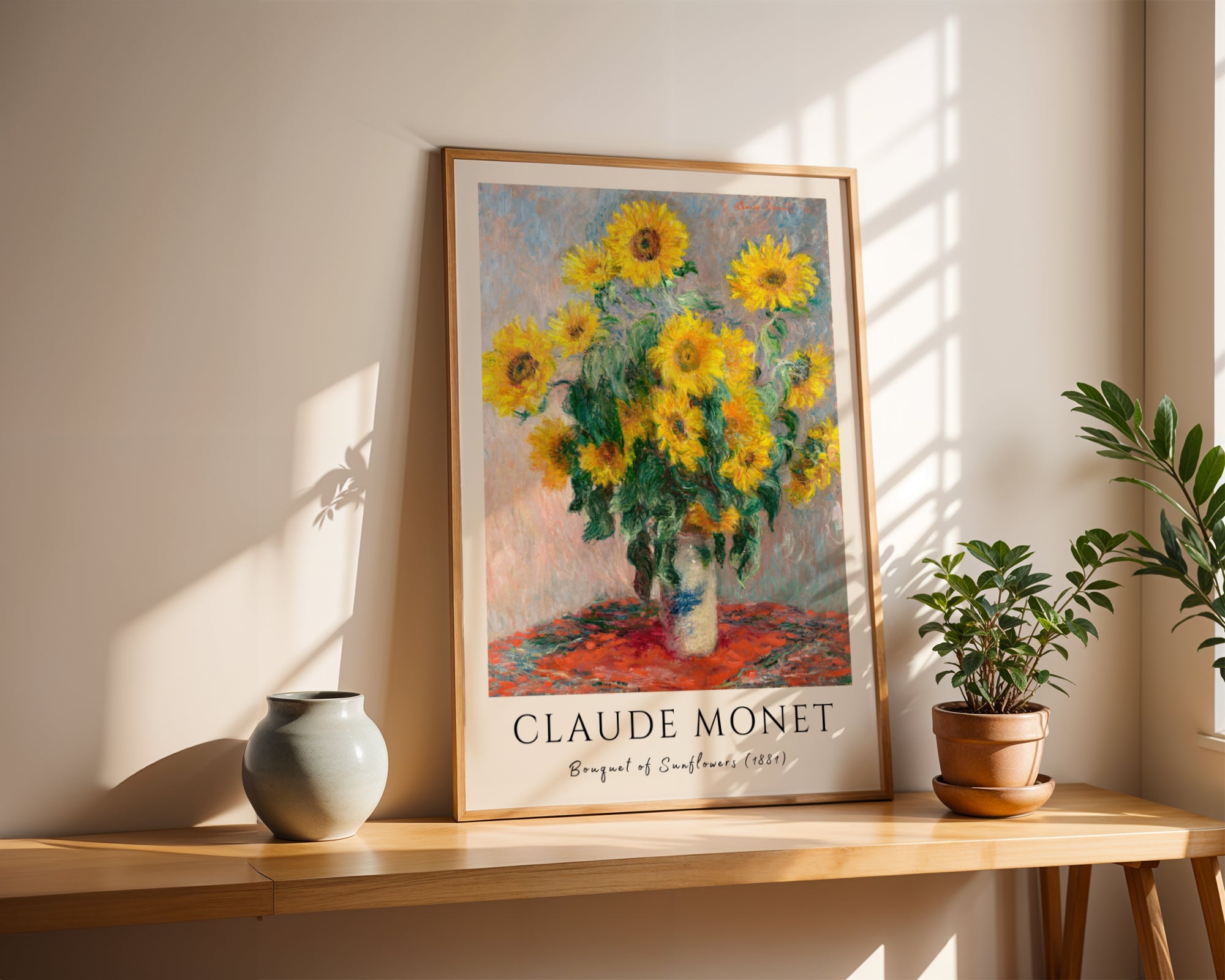 Claude Monet – Bouquet of Sunflowers