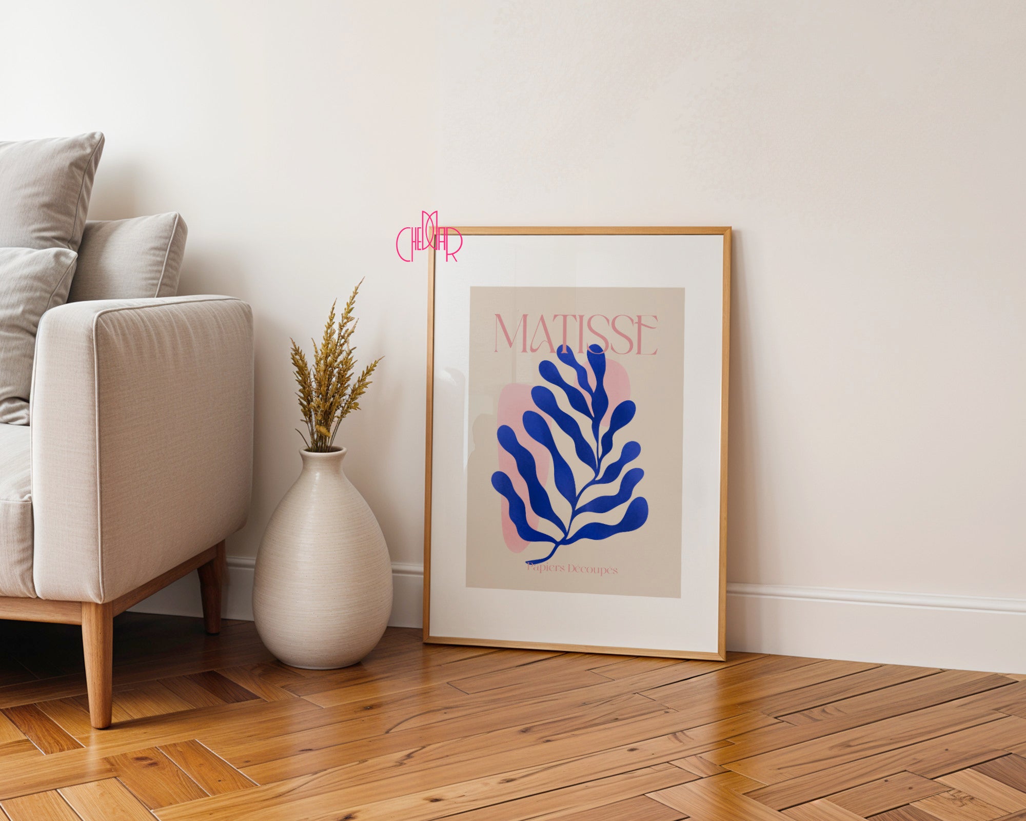 Artystyczna Wycinanka: Blue Kelp – Henri Matisse, Papiers Découpés