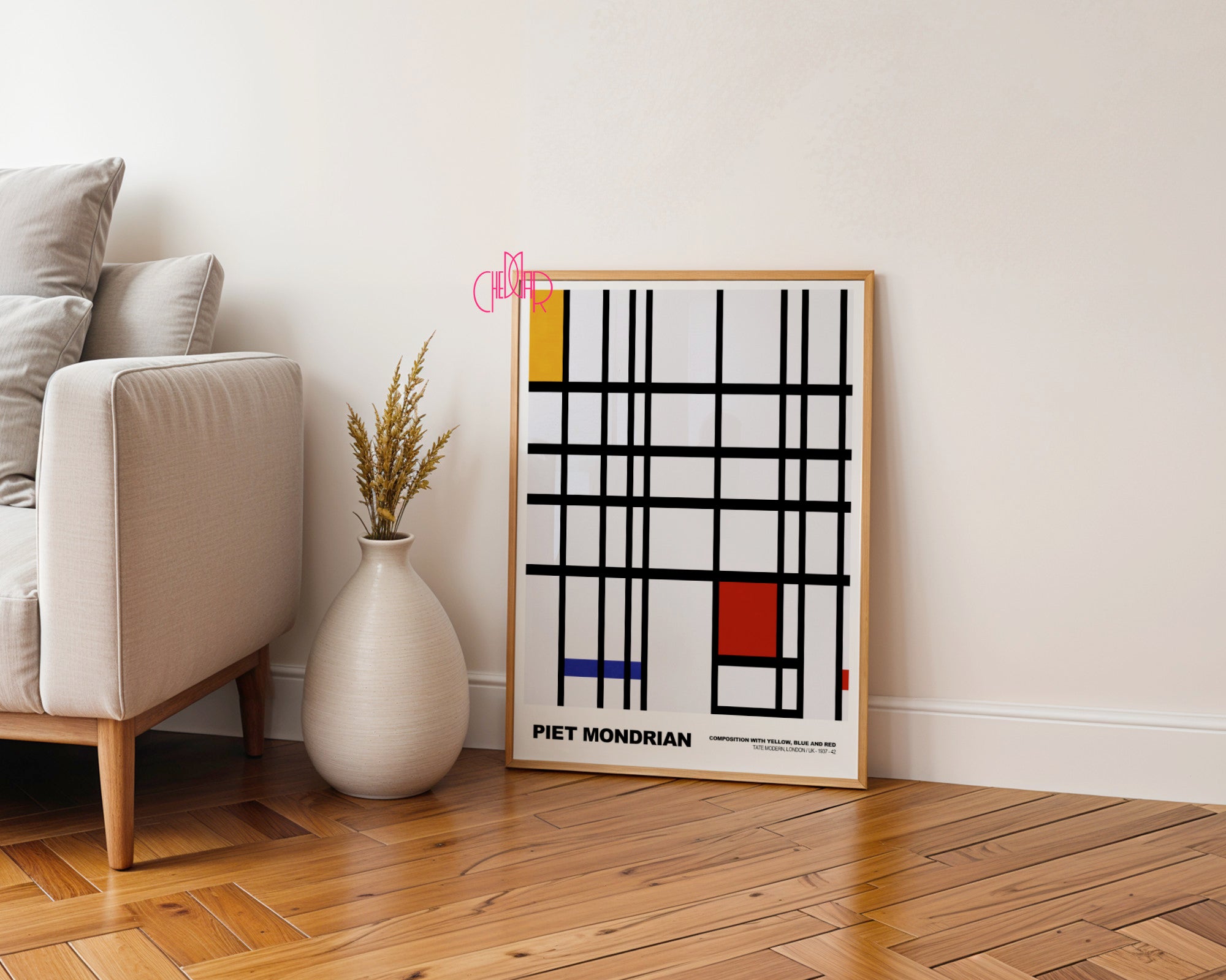 Rytm Linii: Linear Symphony – Mondrian, Tate Modern Grid Composition