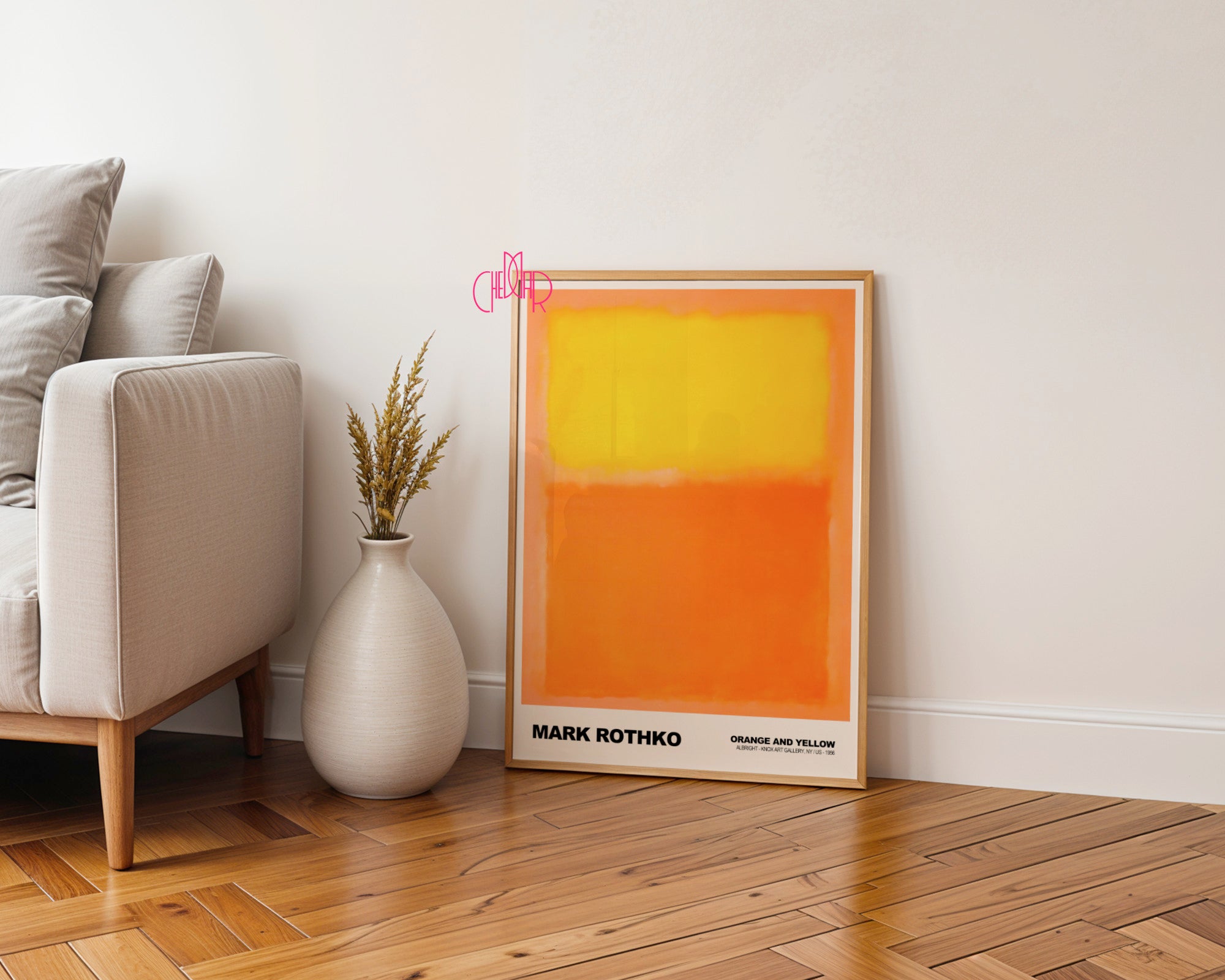 Puls Światła: Radiant Fields – Mark Rothko, Orange and Yellow Color Theory