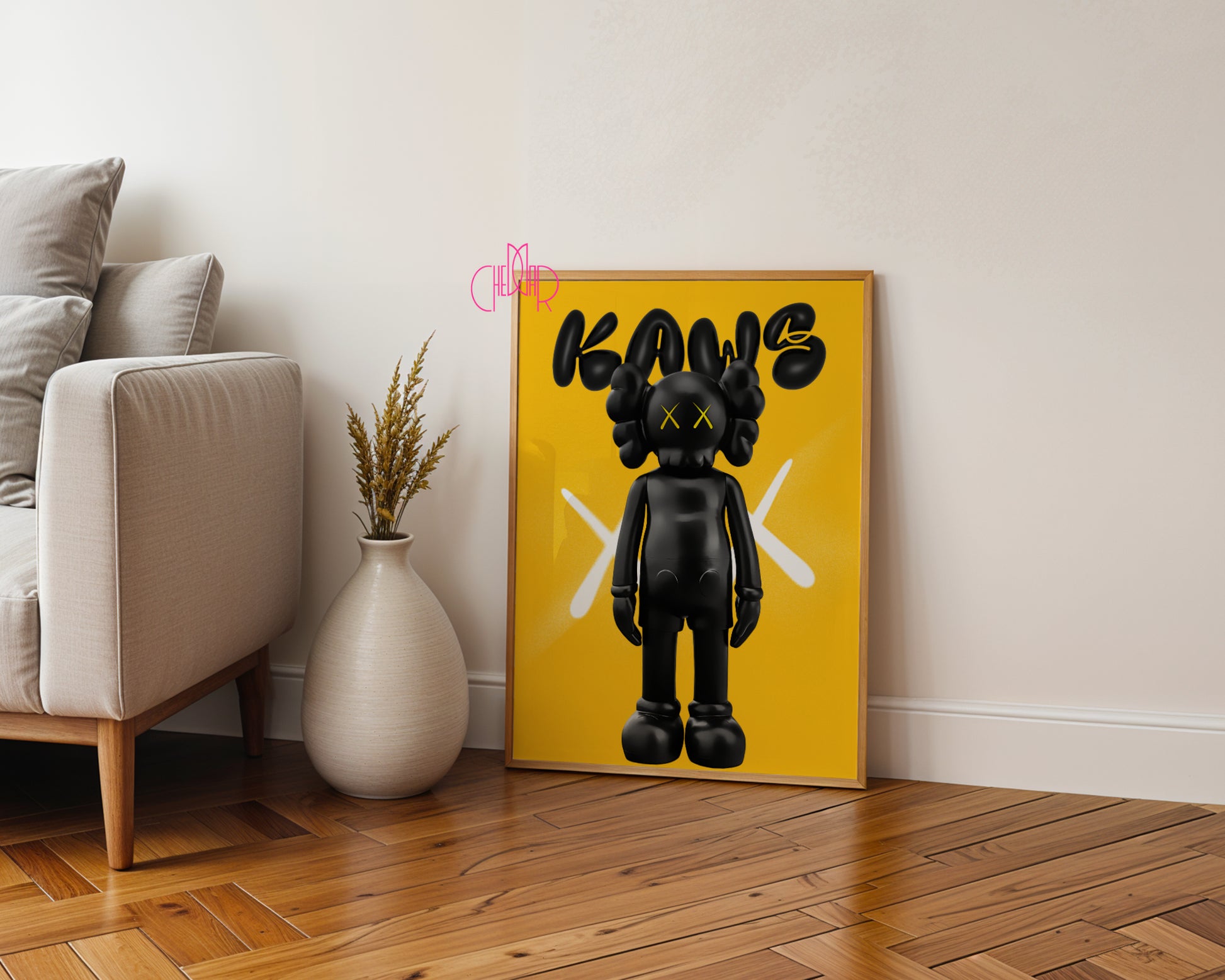 KAWS – Neon Yellow: Ikona Współczesnego Pop Artu