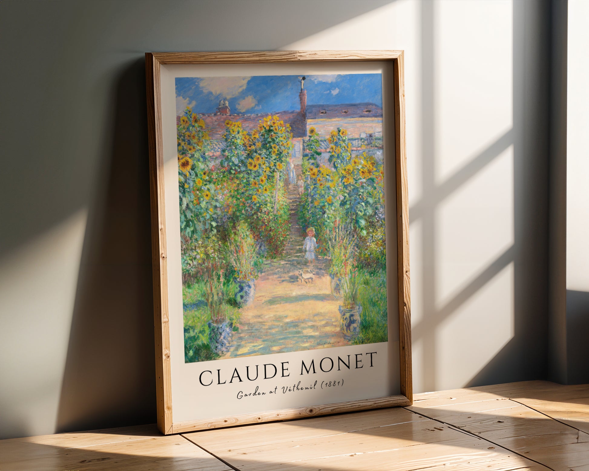 Claude Monet – Garden at Vétheuil