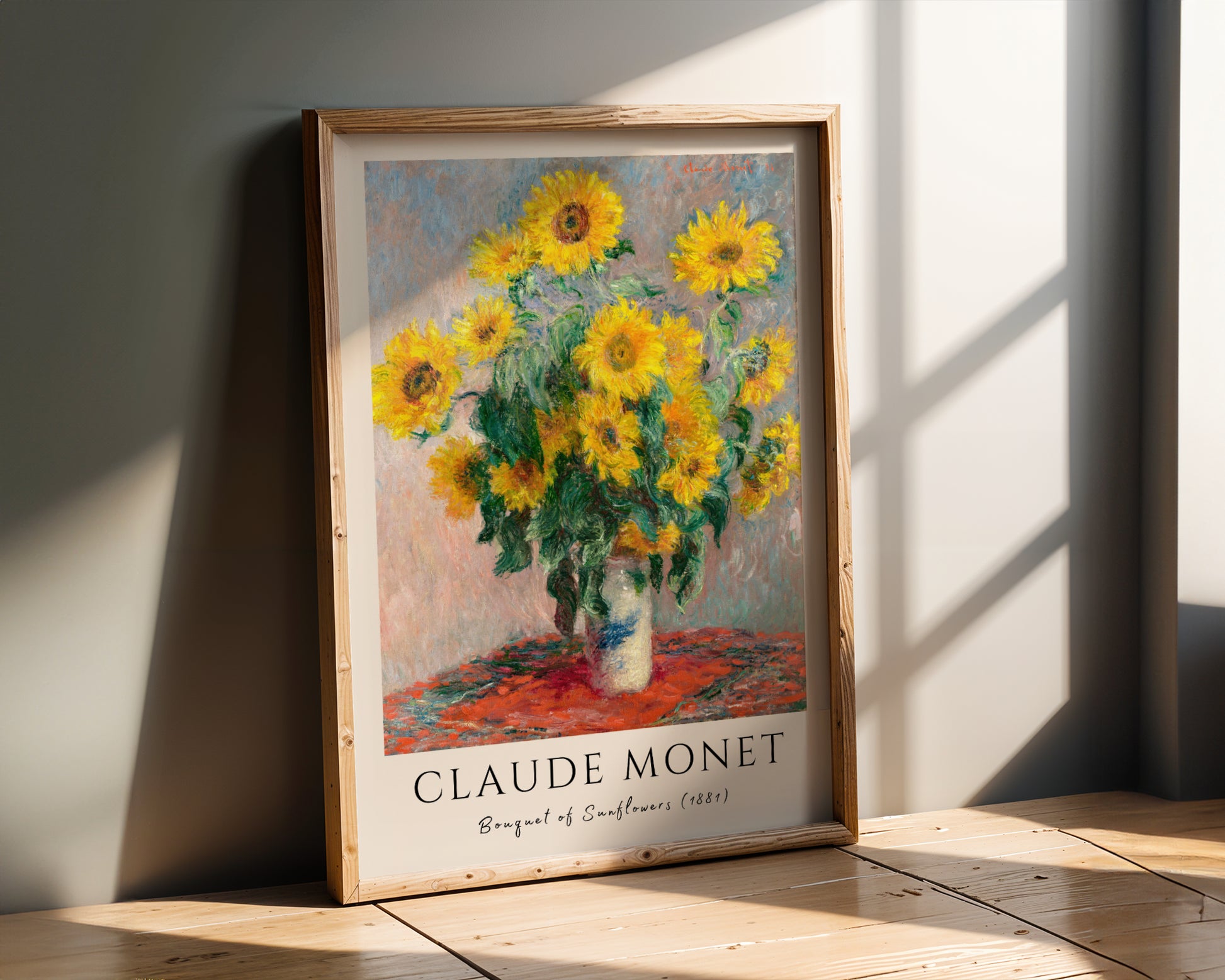 Claude Monet – Bouquet of Sunflowers