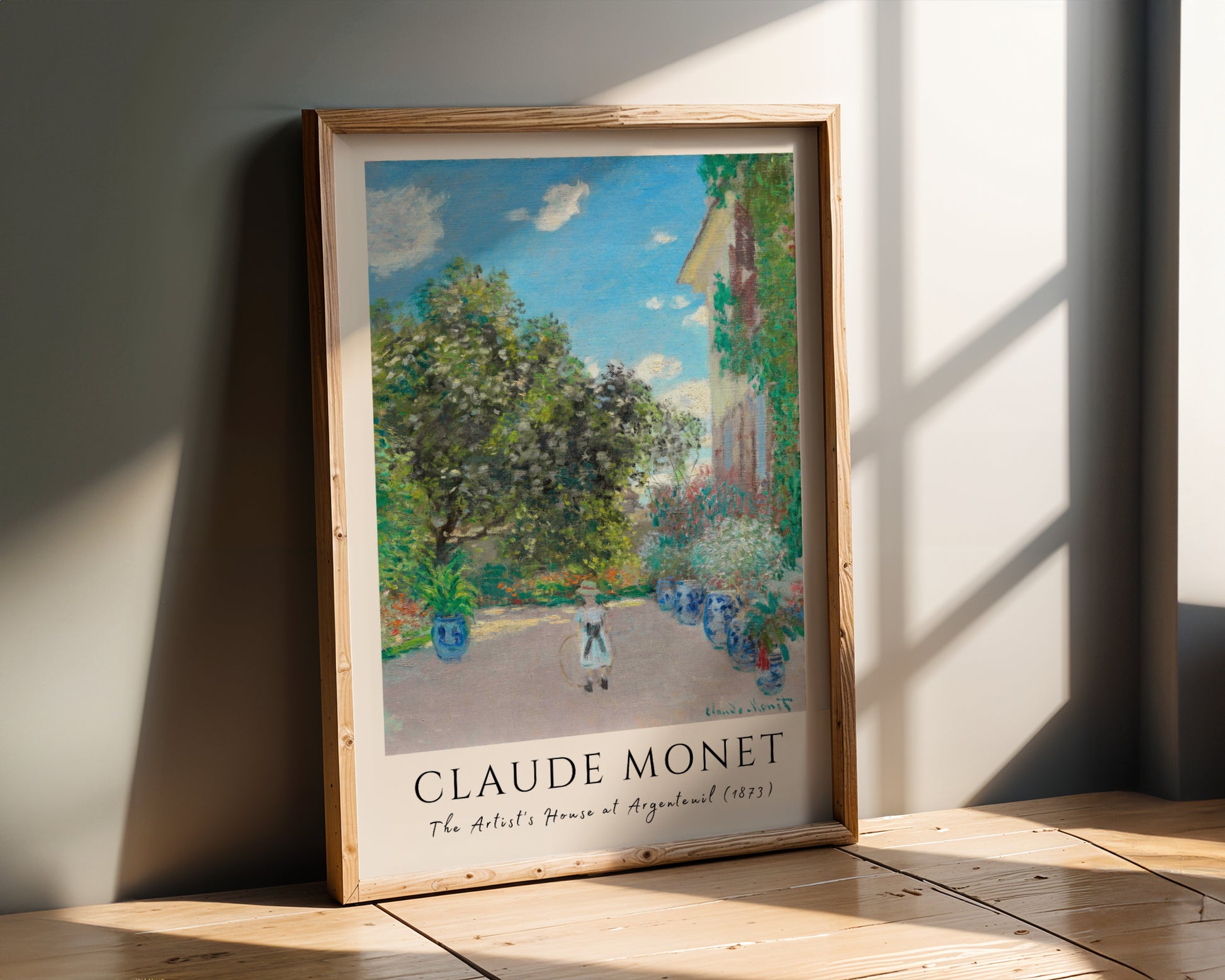Claude Monet – The Artist’s House at Argenteuil