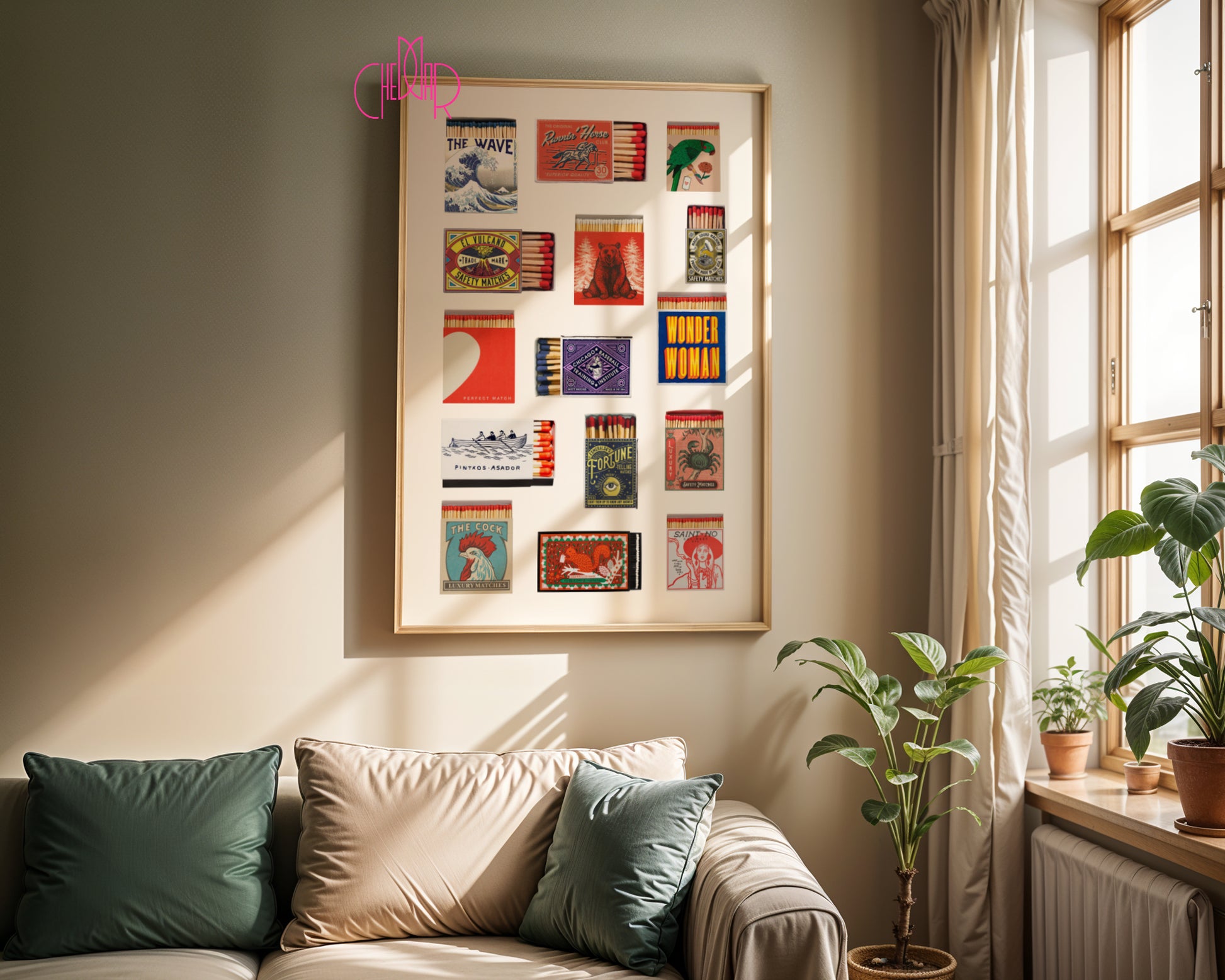 Matchbox Collection – Retro Collage
