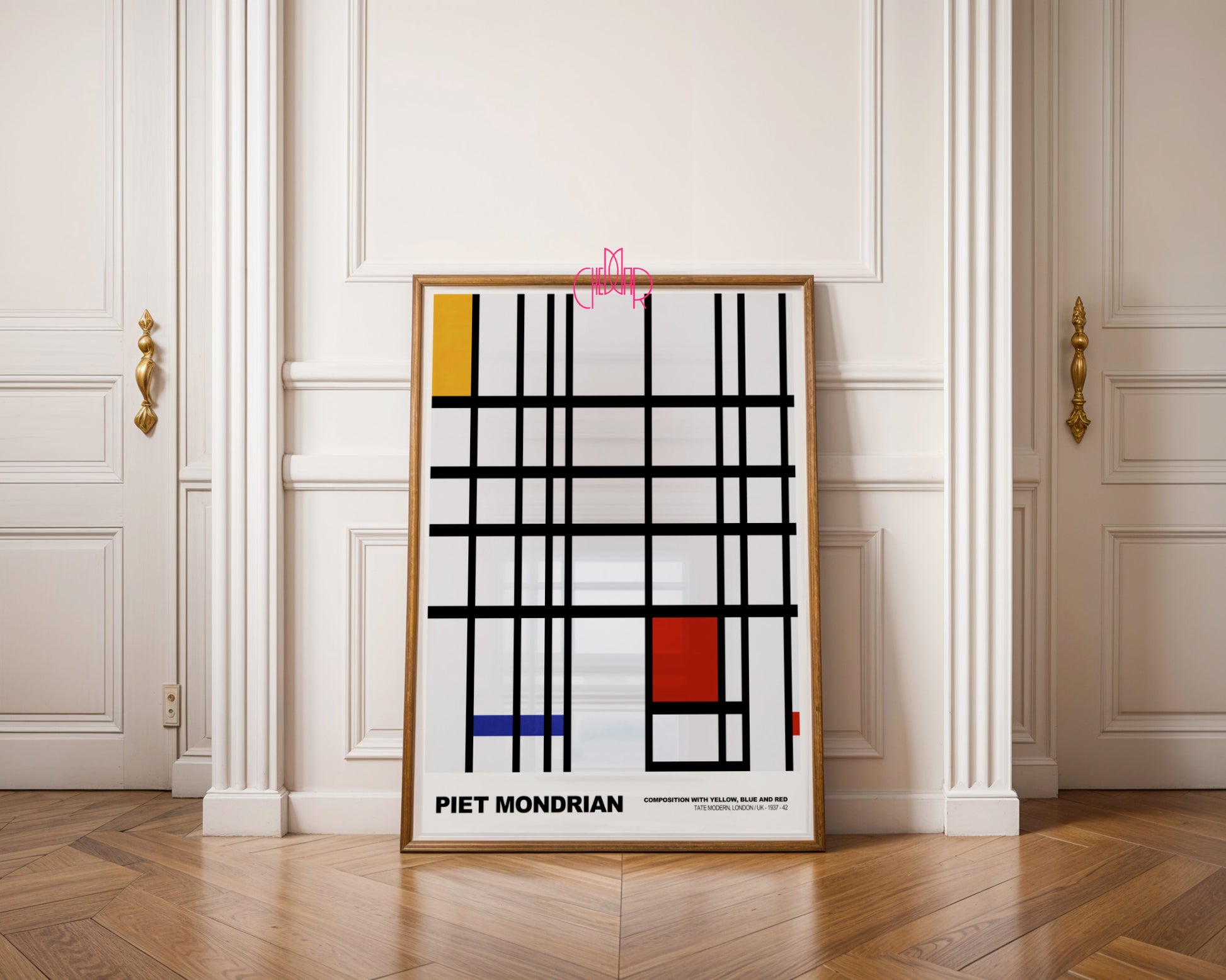 Rytm Linii: Linear Symphony – Mondrian, Tate Modern Grid Composition