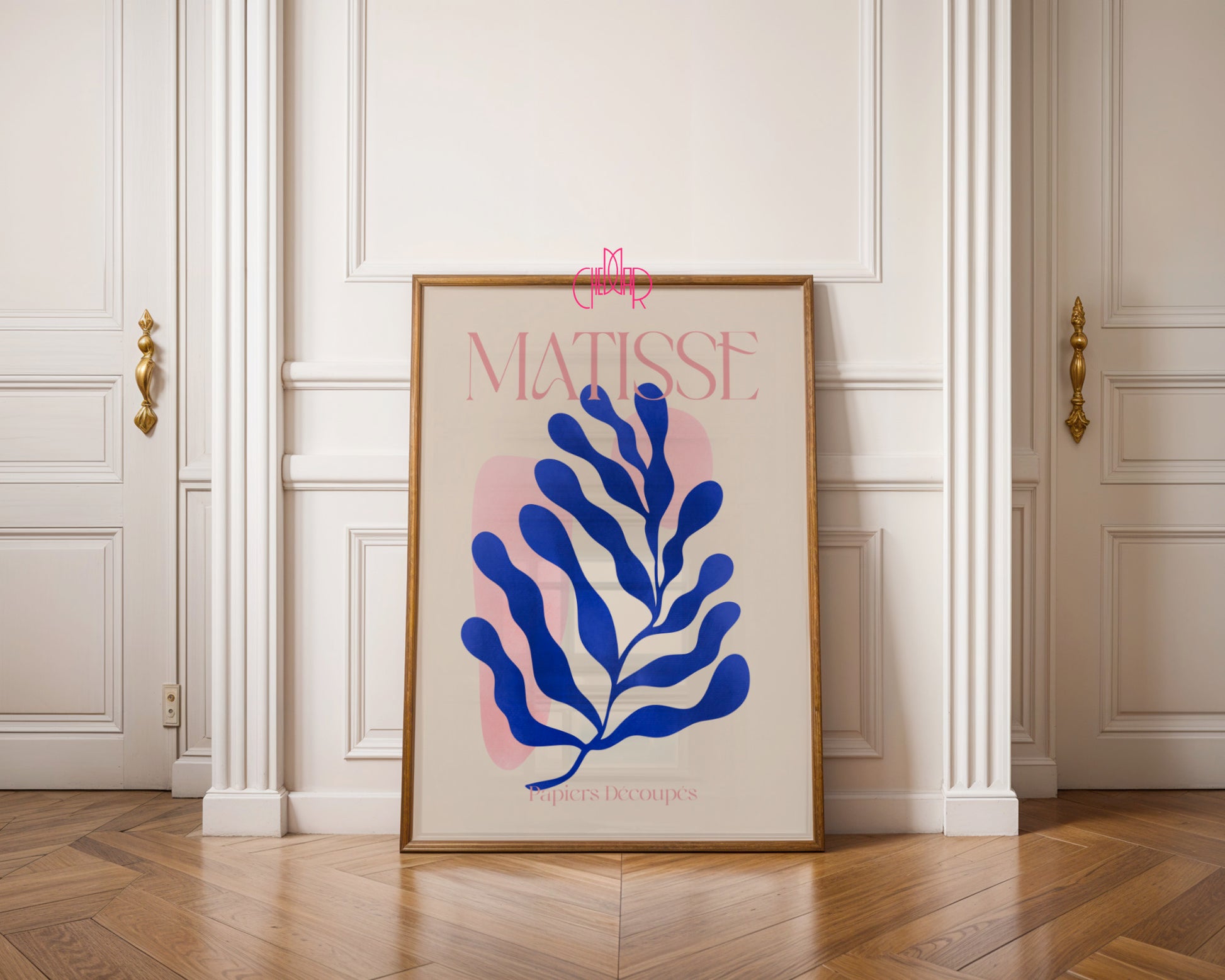 Artystyczna Wycinanka: Blue Kelp – Henri Matisse, Papiers Découpés