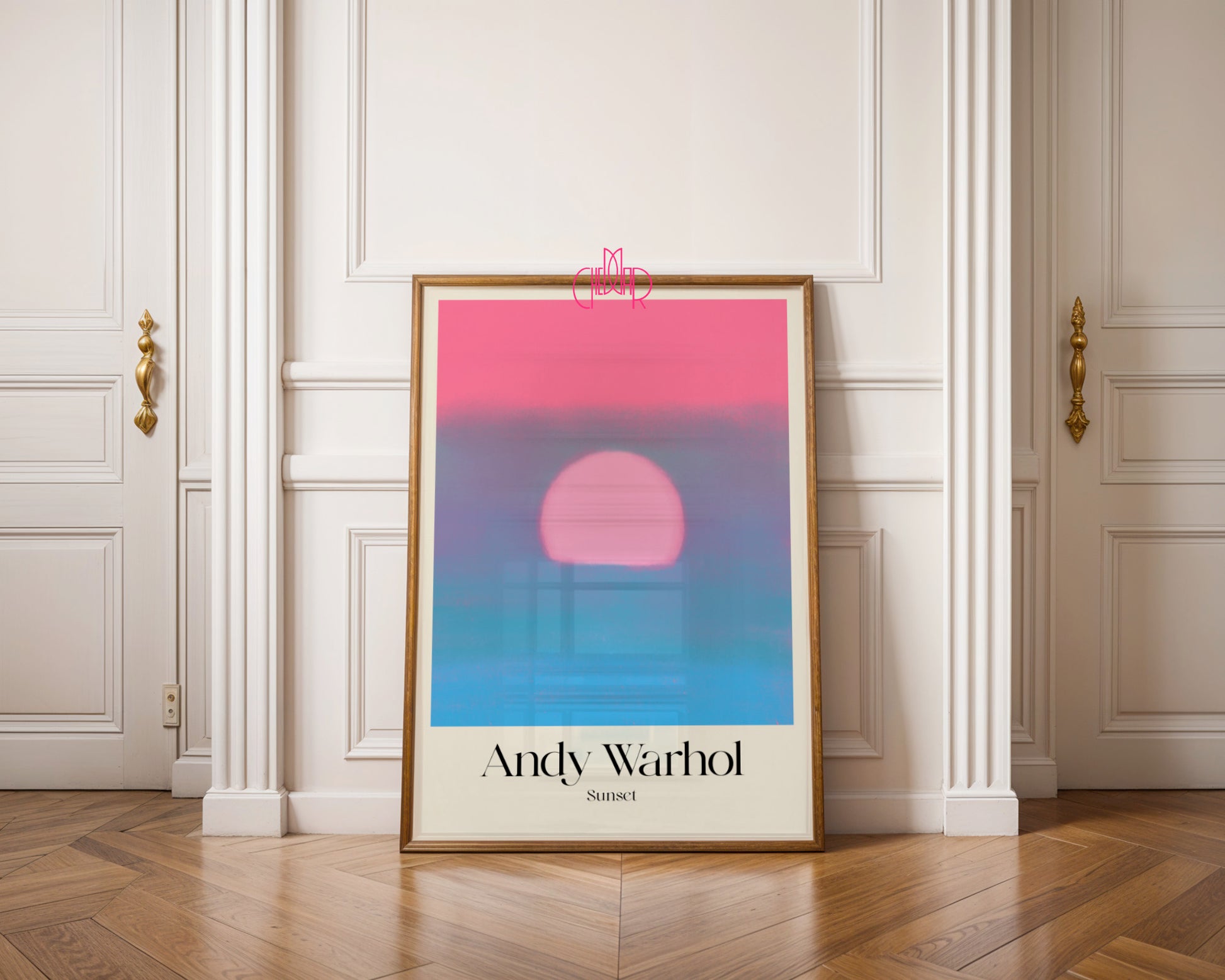 Lazurowy Zmierzch: Sunset – Andy Warhol, Pop Art Aesthetic