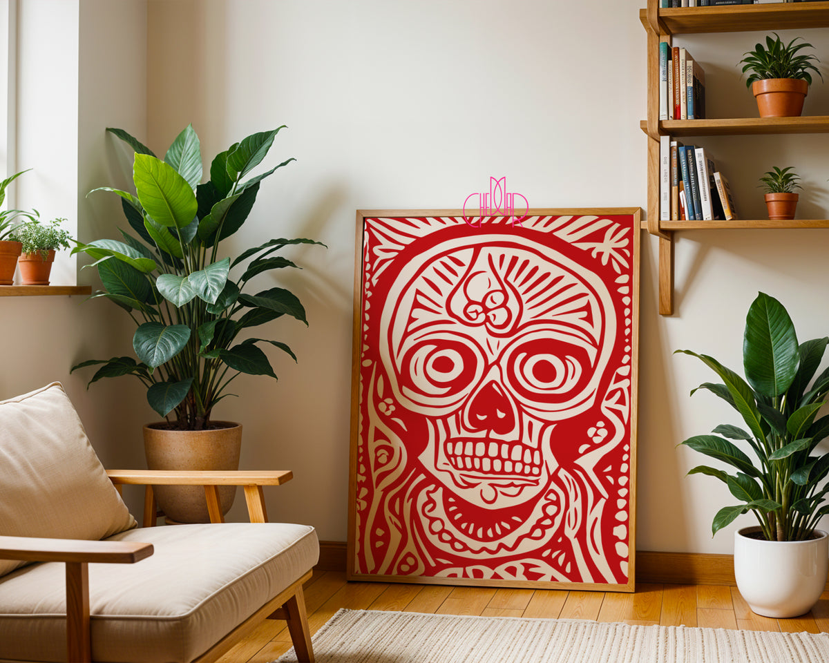 Zestaw - Día de los Muertos Skulls