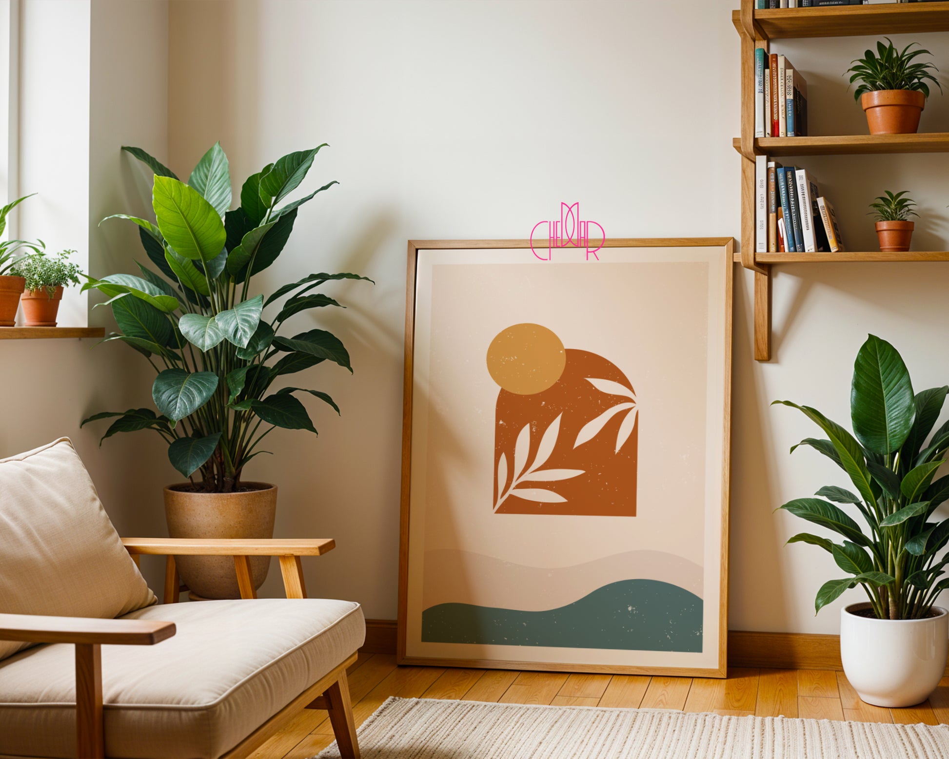 Boho Set – Sun, Moon, and Organic Serenity