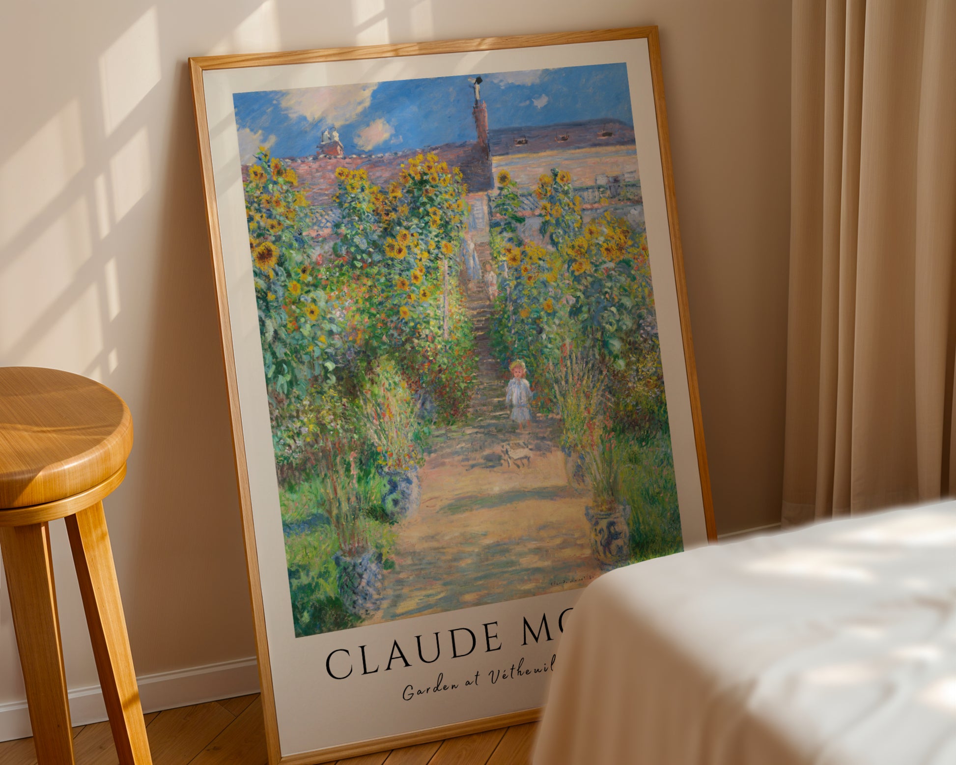 Claude Monet – Garden at Vétheuil