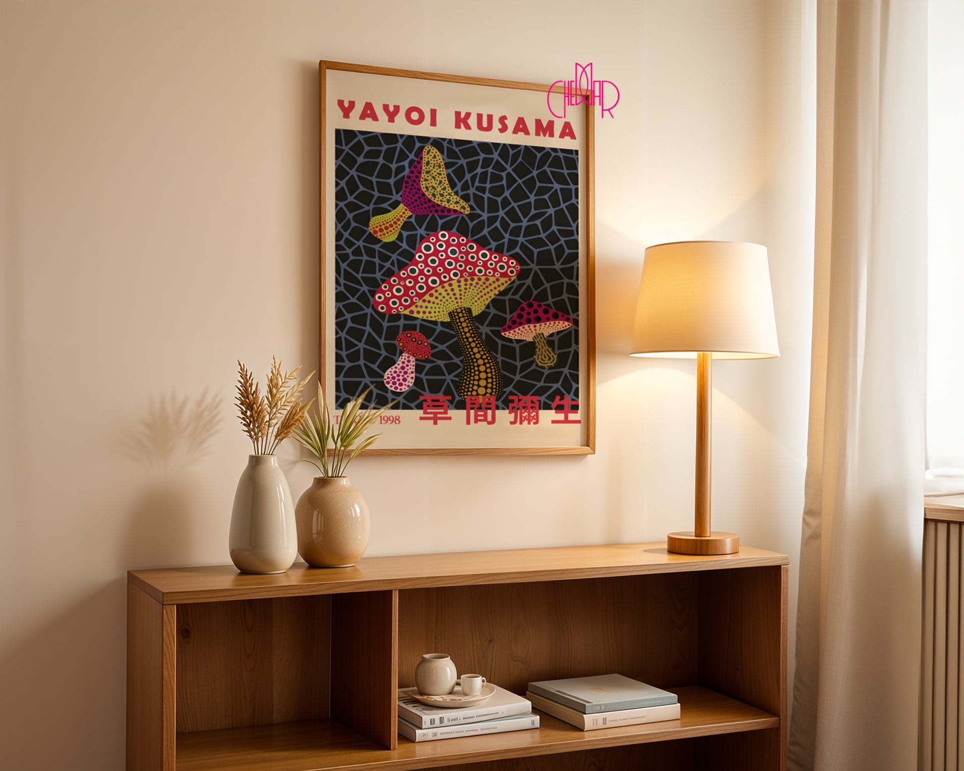 Yayoi Kusama – Mushrooms, Tokyo 1998