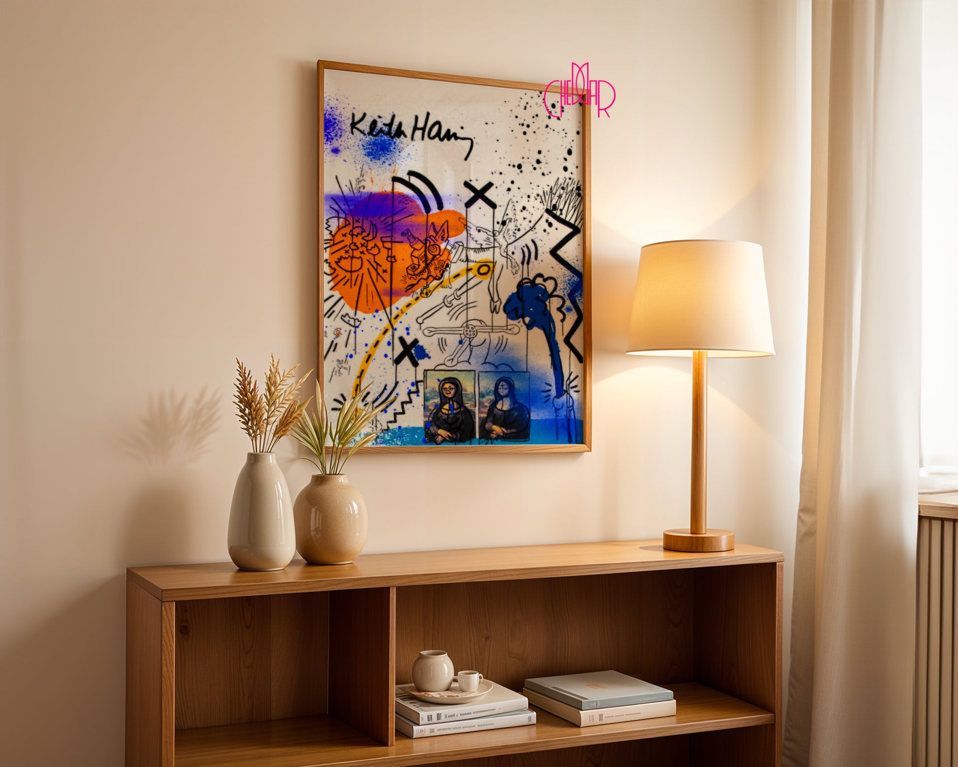 Keith Haring – The Street Mona Lisa