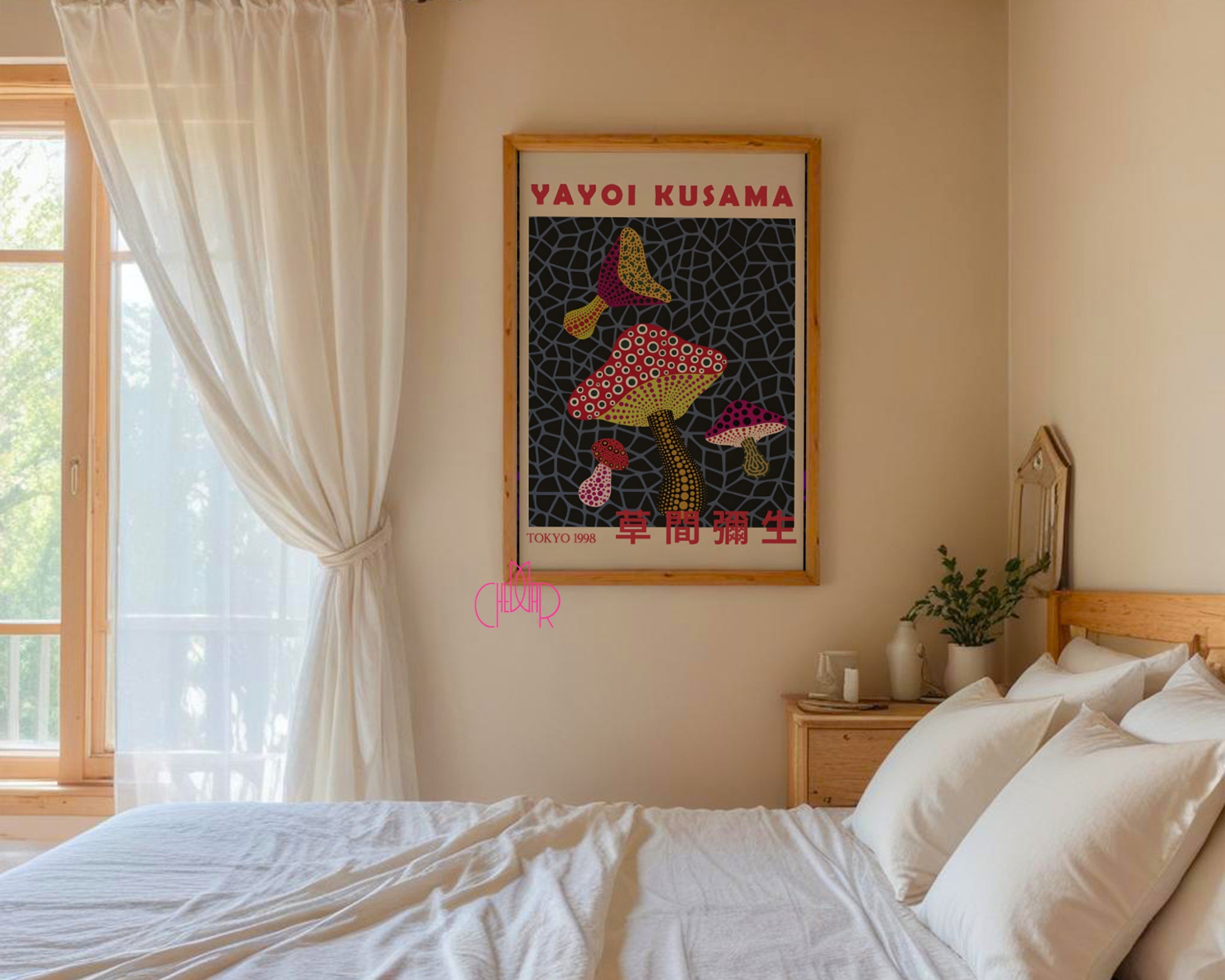 Yayoi Kusama – Mushrooms, Tokyo 1998