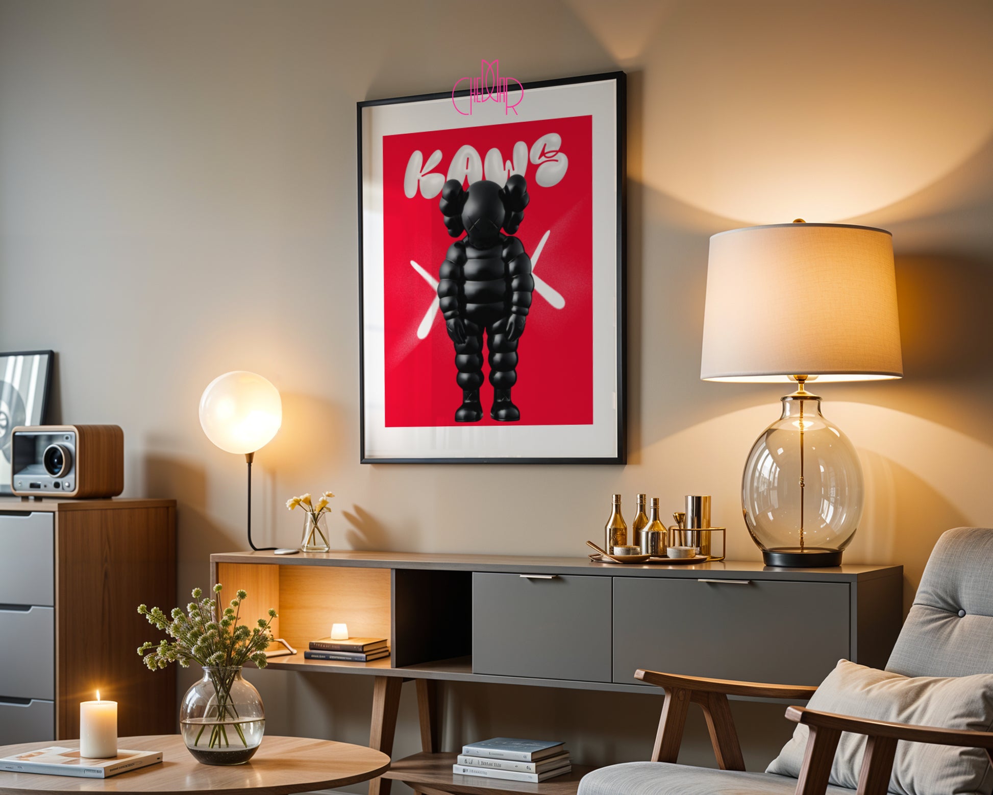 KAWS – What Party Red: Siła Czerwieni