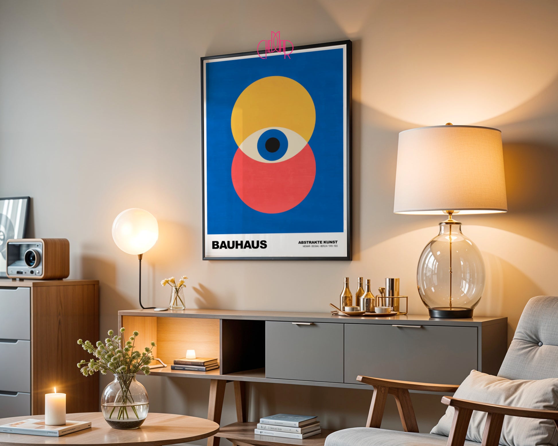 Geometryczna Fuzja: Primary Balance – Bauhaus, Abstract Venn Vision
