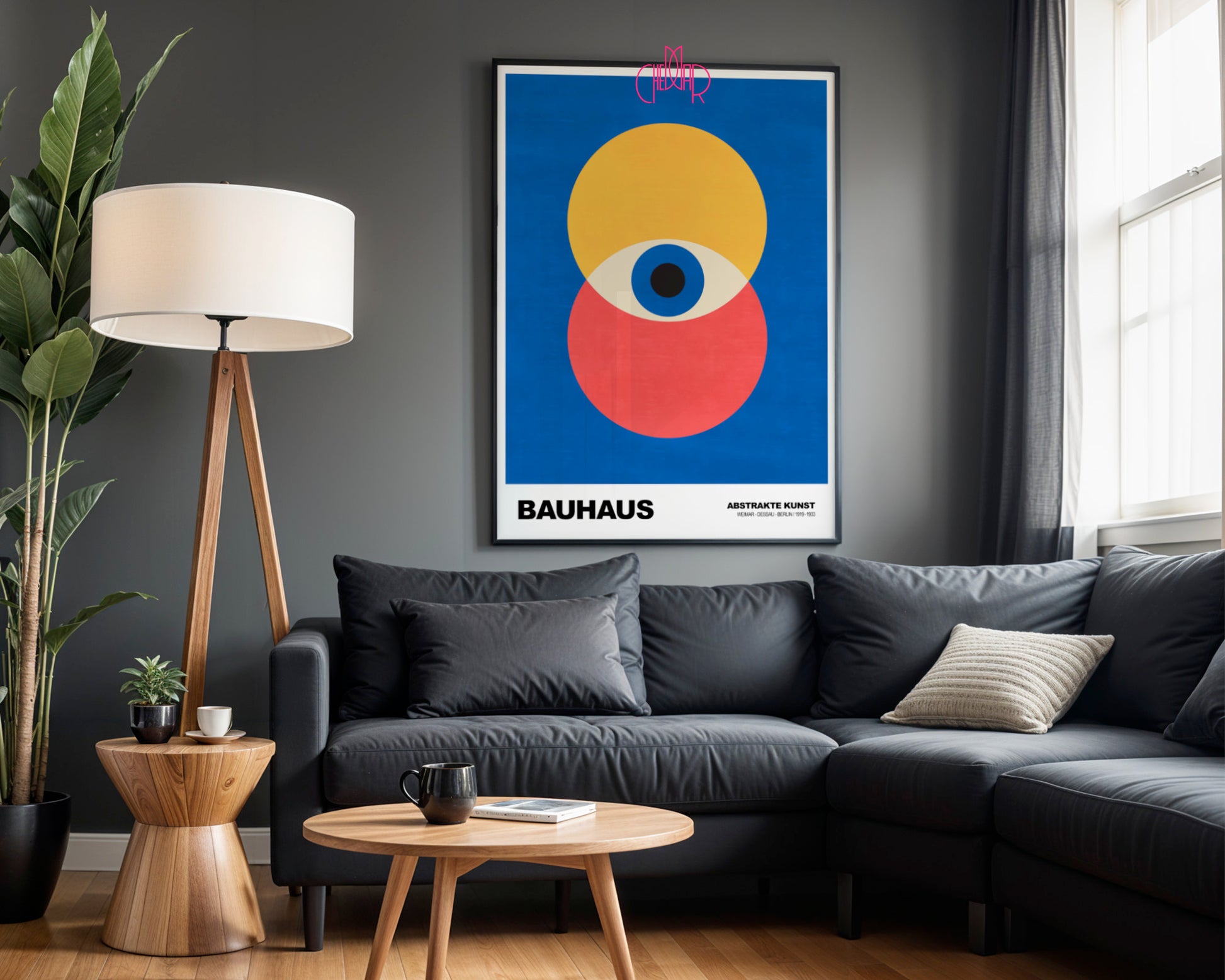 Geometryczna Fuzja: Primary Balance – Bauhaus, Abstract Venn Vision